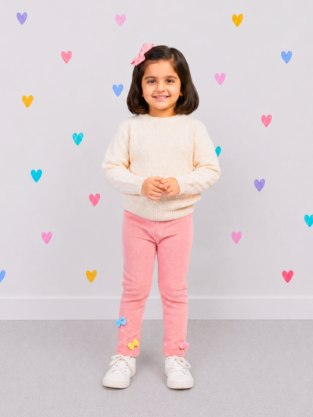 Super Soft Corduroy Legging - Rose Pink