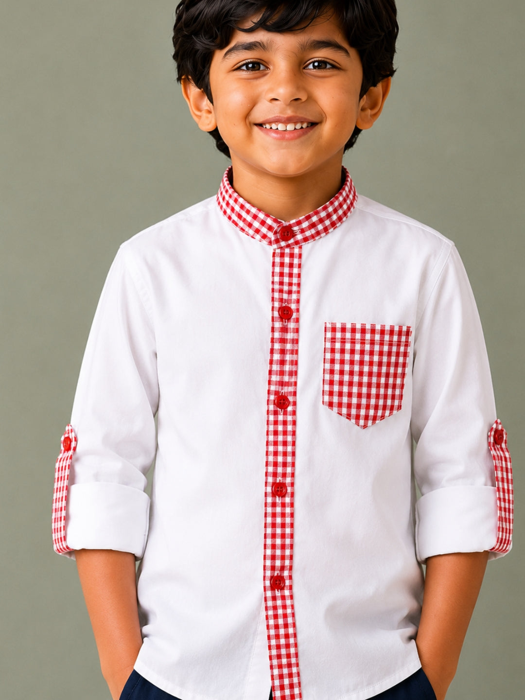 Archie Cotton Shirt - White