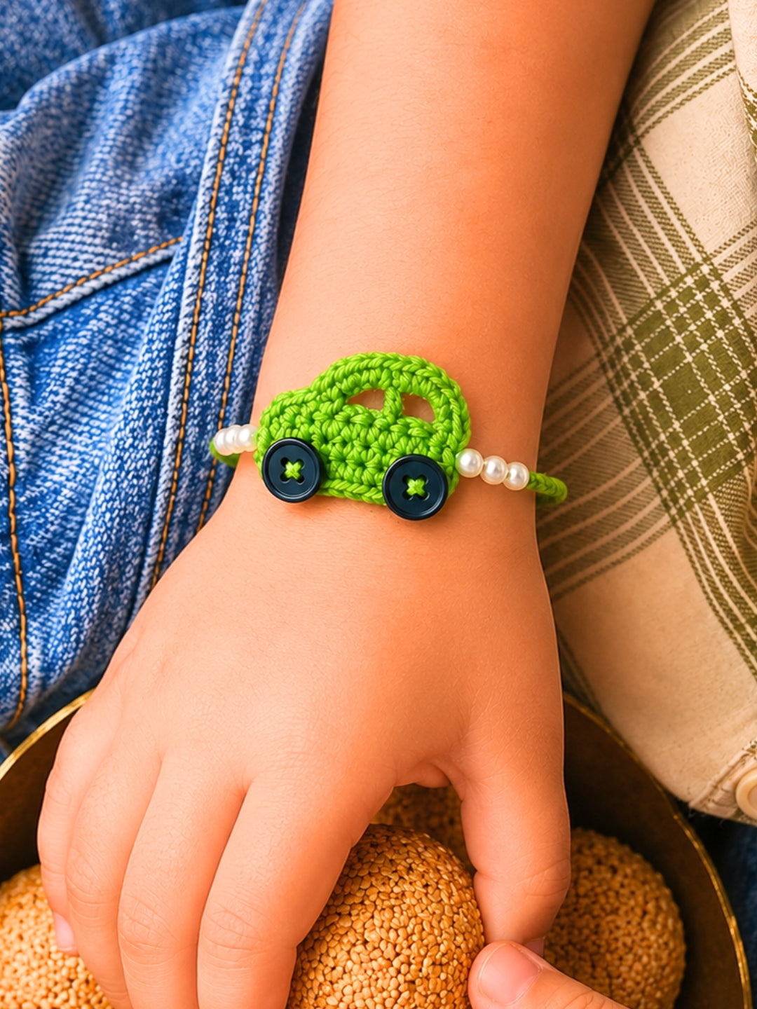 Car Rakhi - Green