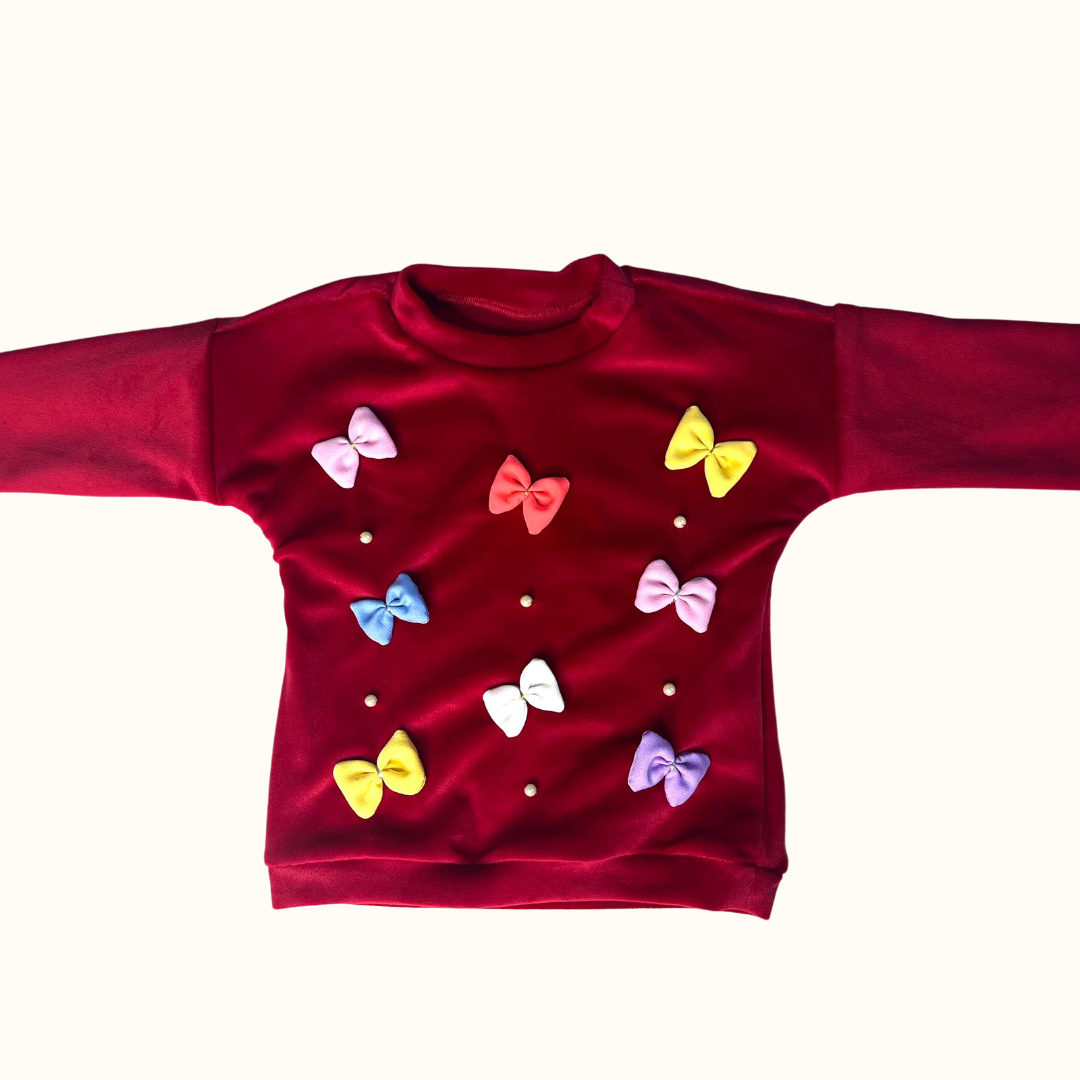 Bows Top - Red