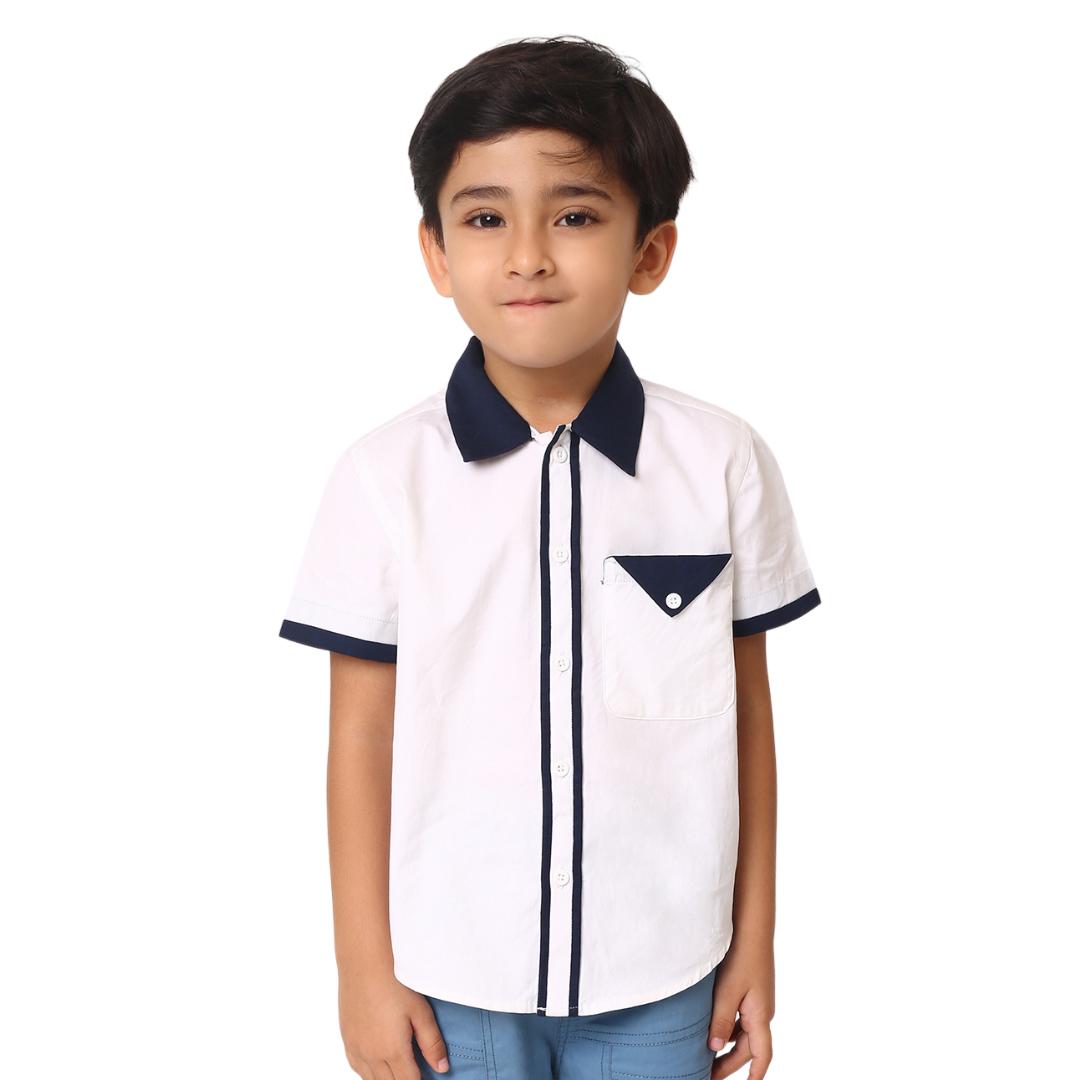 Piper Cotton Shirt - White