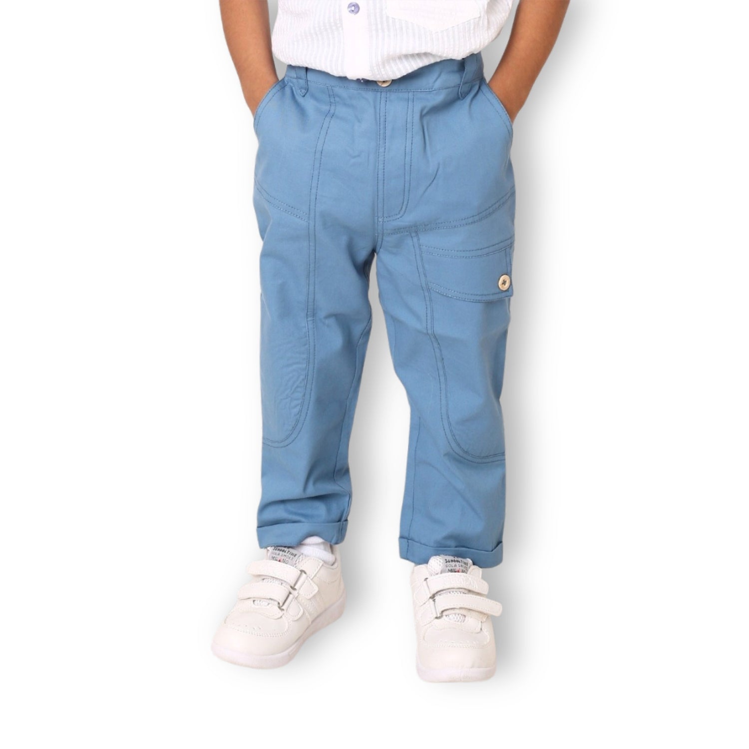 Neo Cotton Pant - Blue