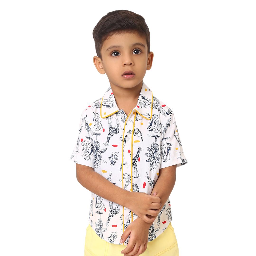 Super Soft Leo Shirt - Safari