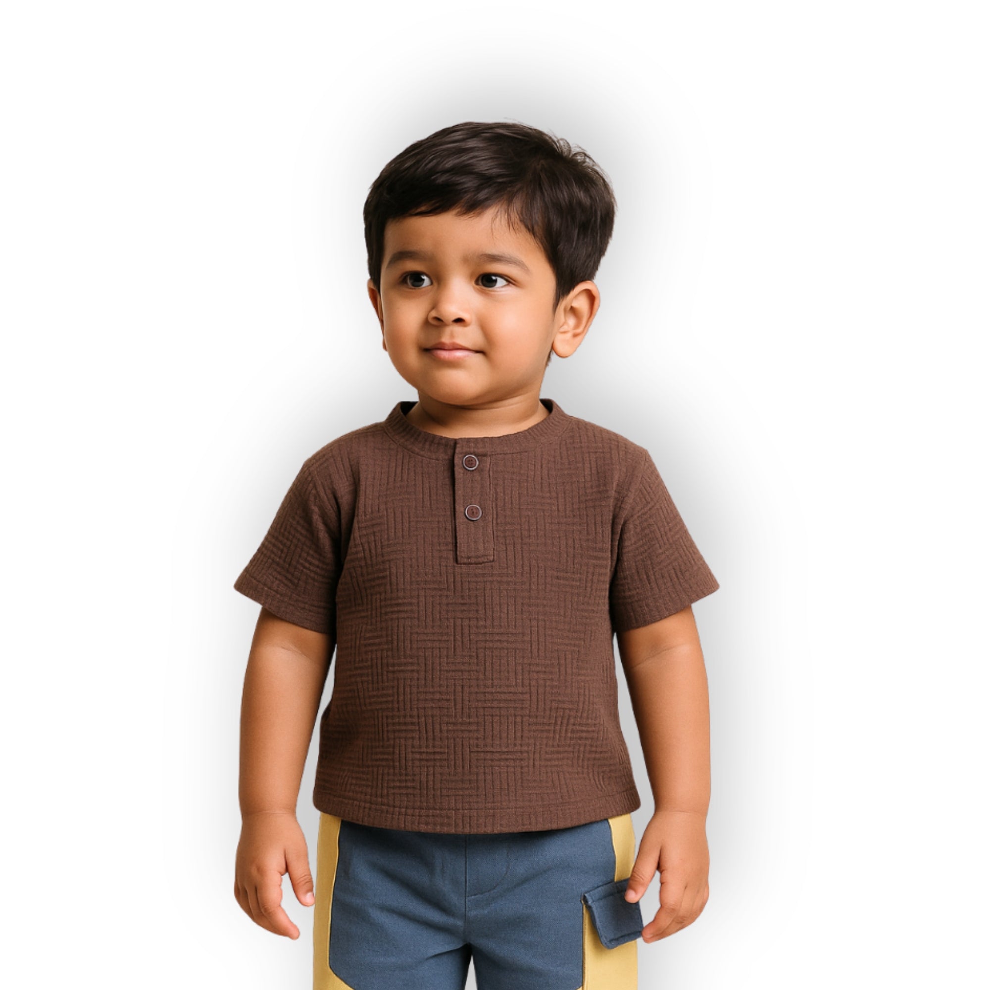 Tucker 3D T Shirt - Brown