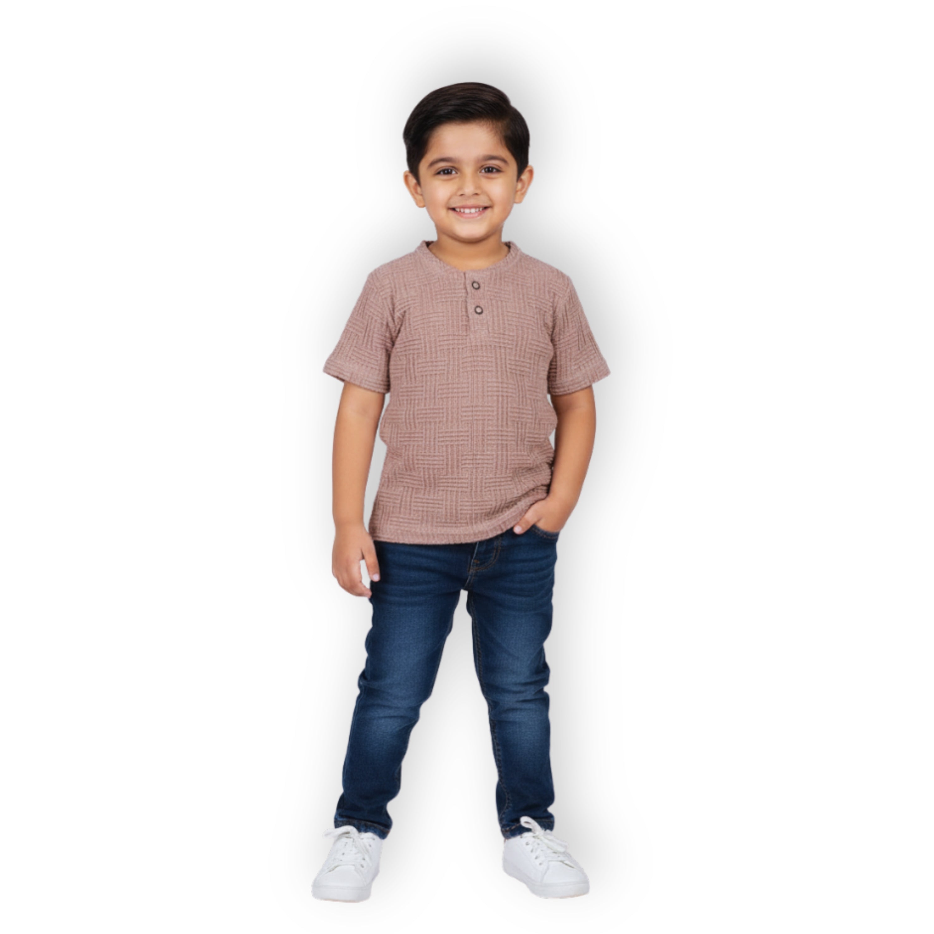 Tucker 3D T Shirt - Fawn
