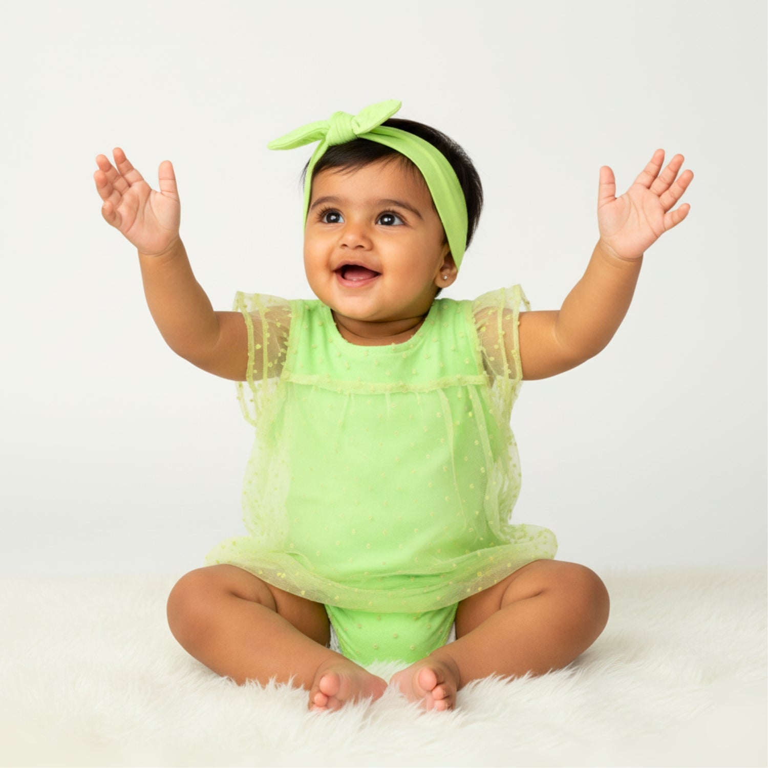 Festive Elsa Bubble - Green