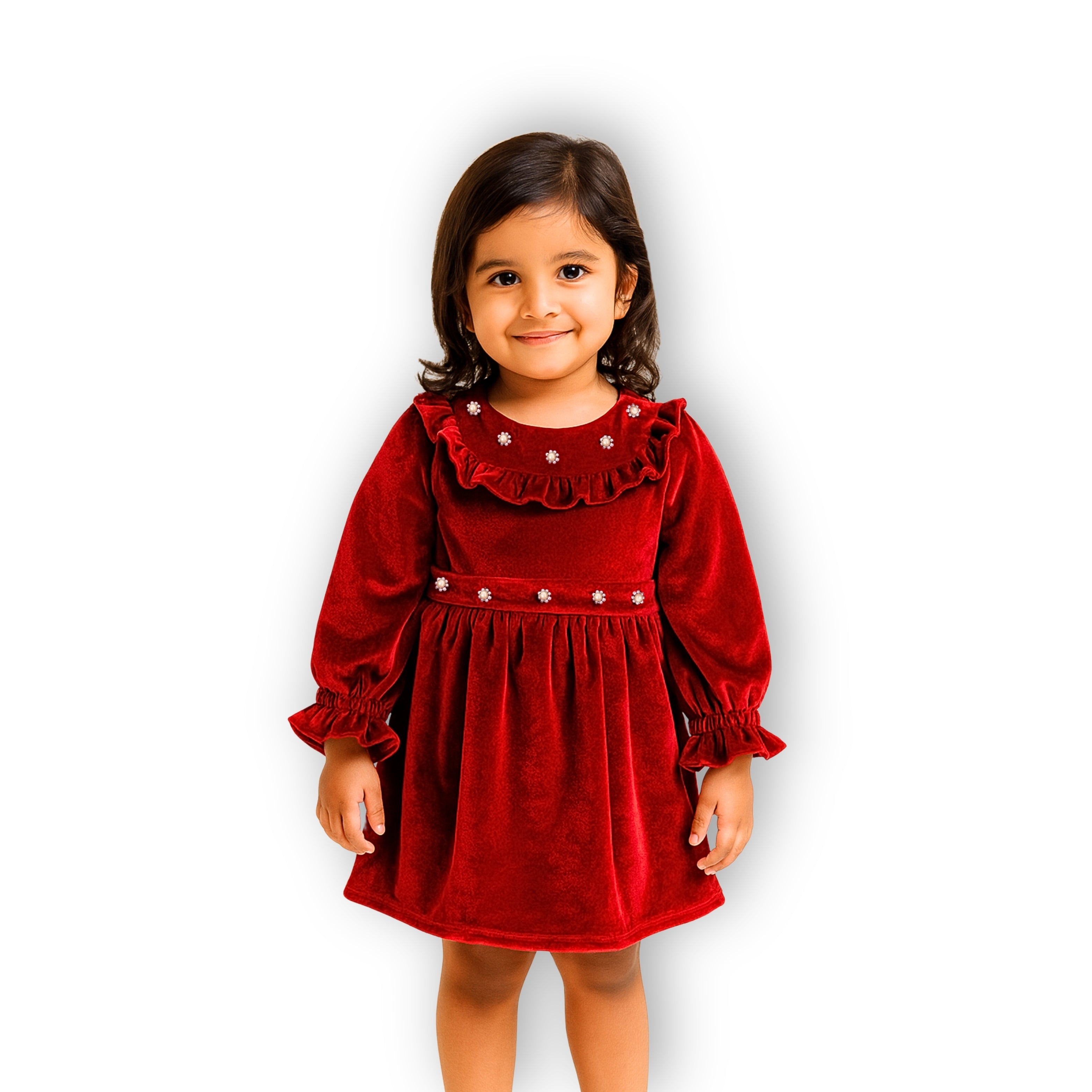 Cosy Dream Dress - Red