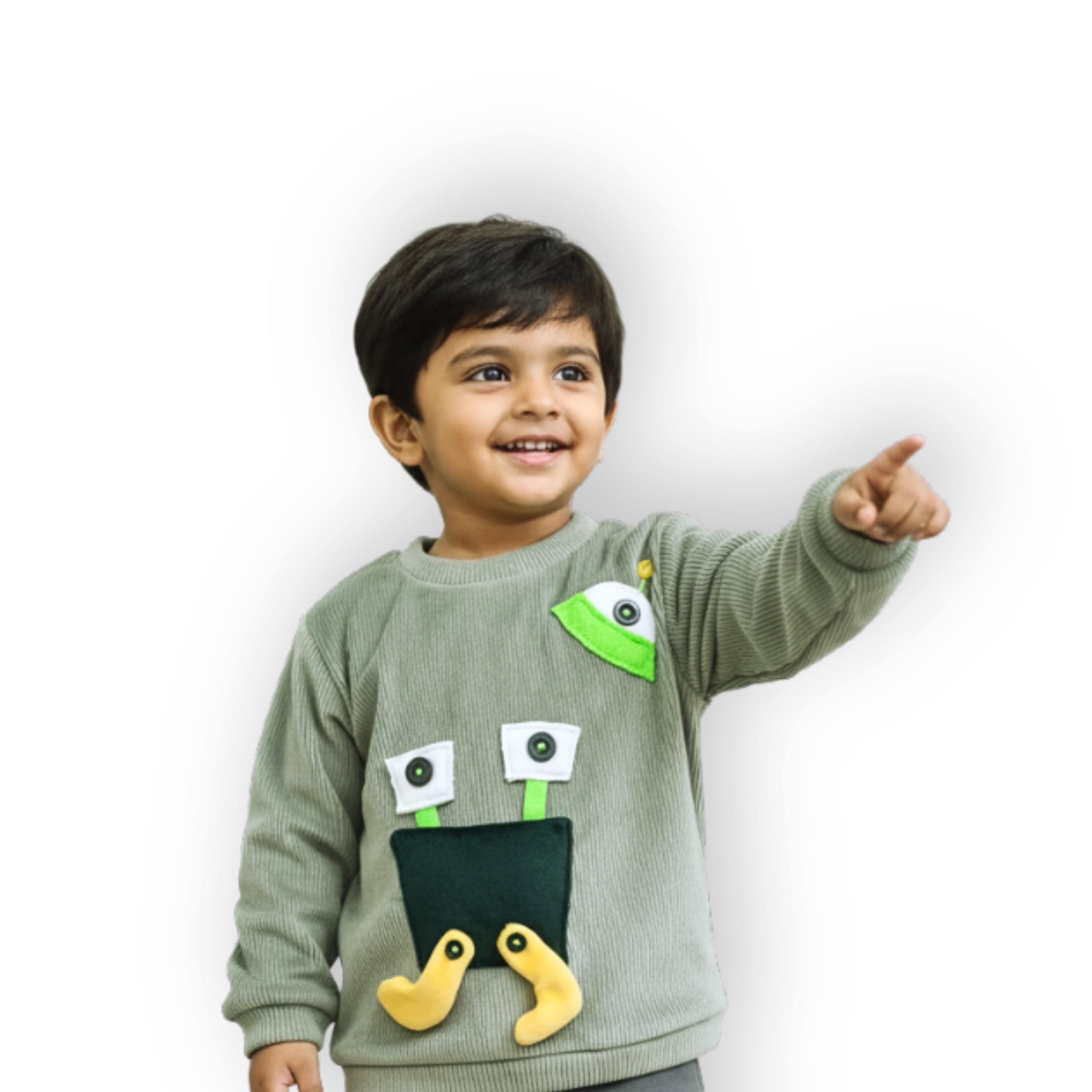 Alien Sage Green Sweatshirt