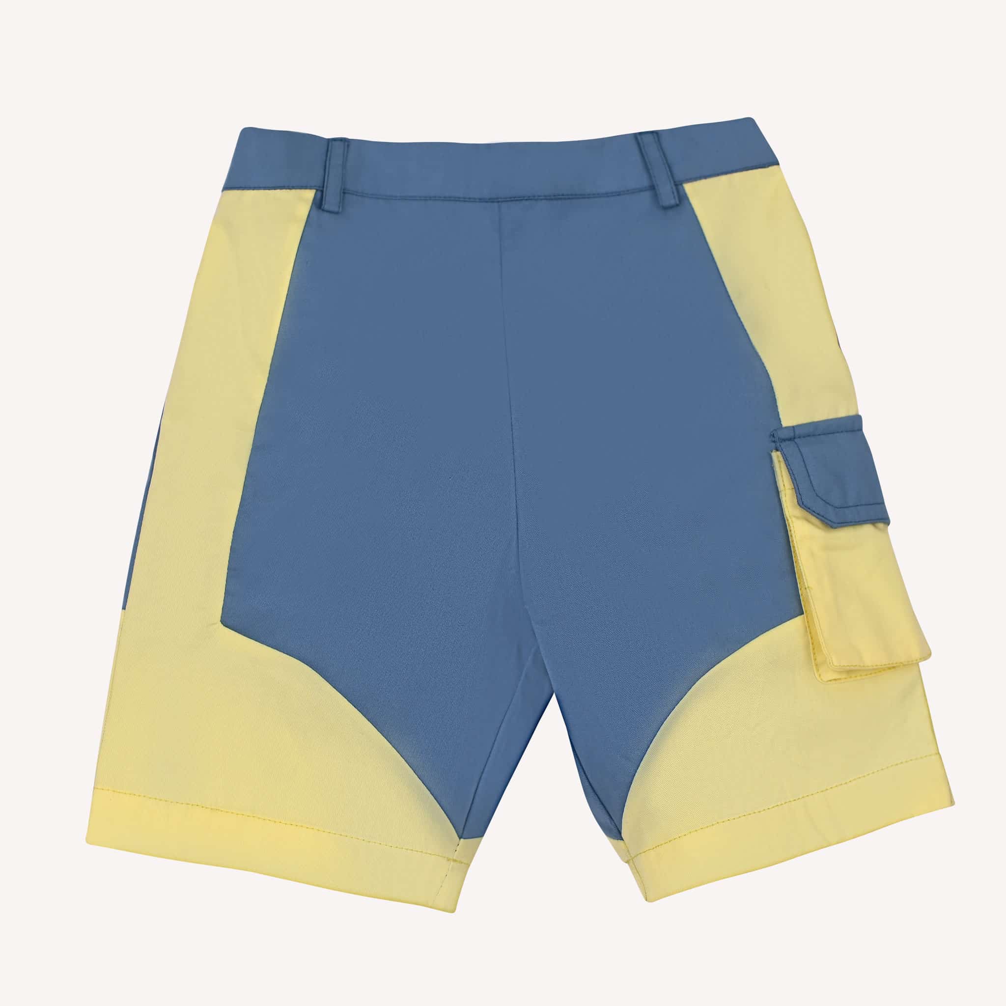 Blue Tucker Top + Blue Chase Shorts