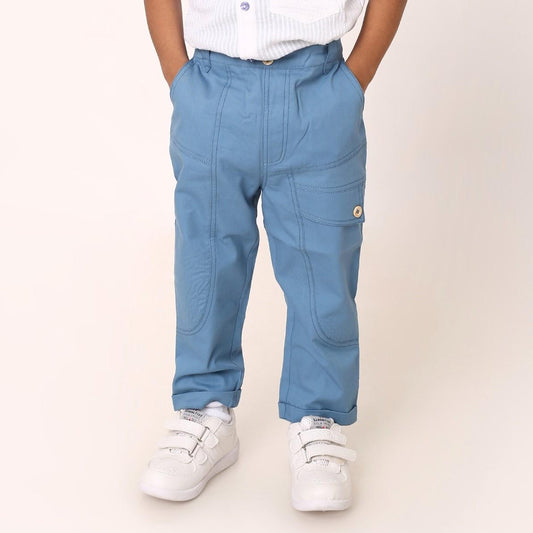 Neo Cotton Pant - Blue