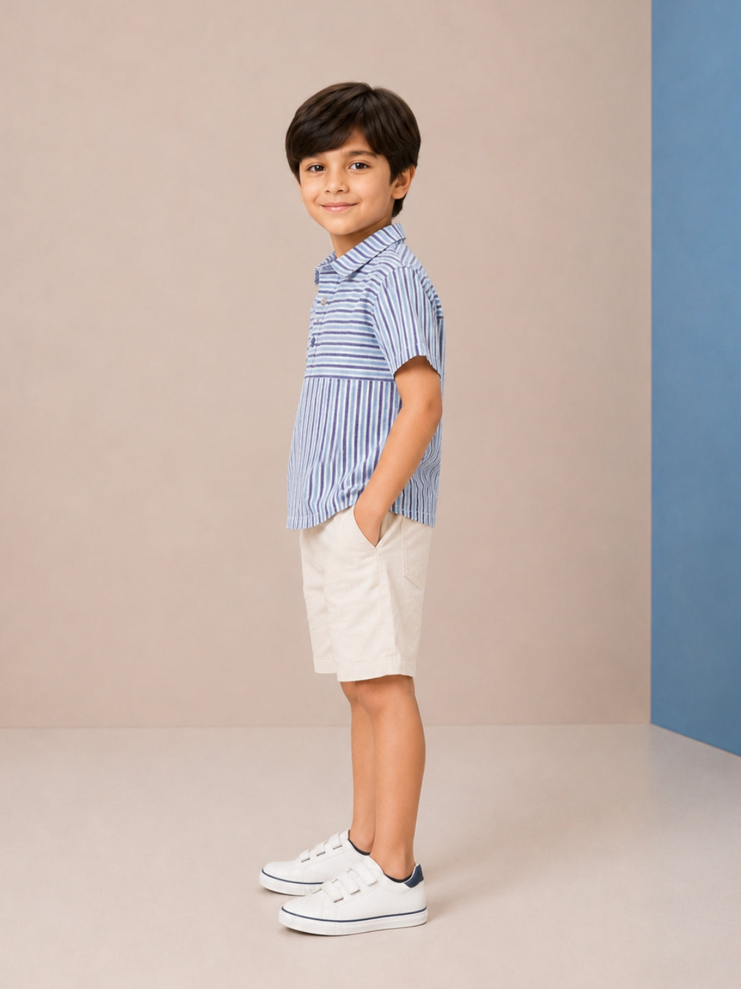 Chuck Cotton Top - Blue