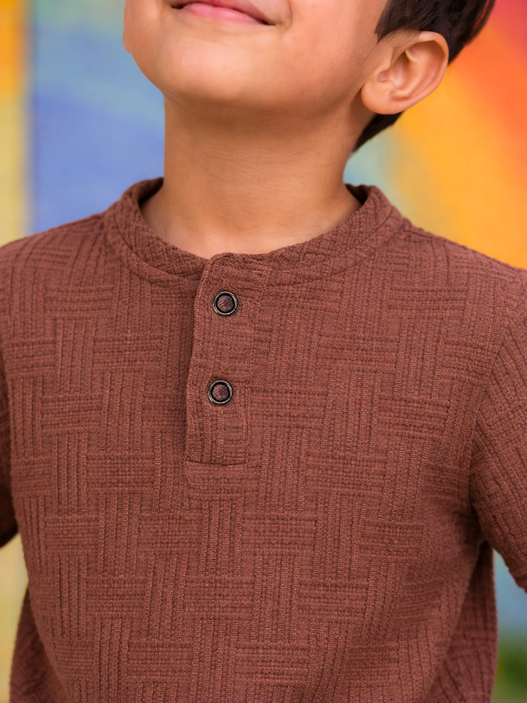 Tucker 3D T Shirt - Brown