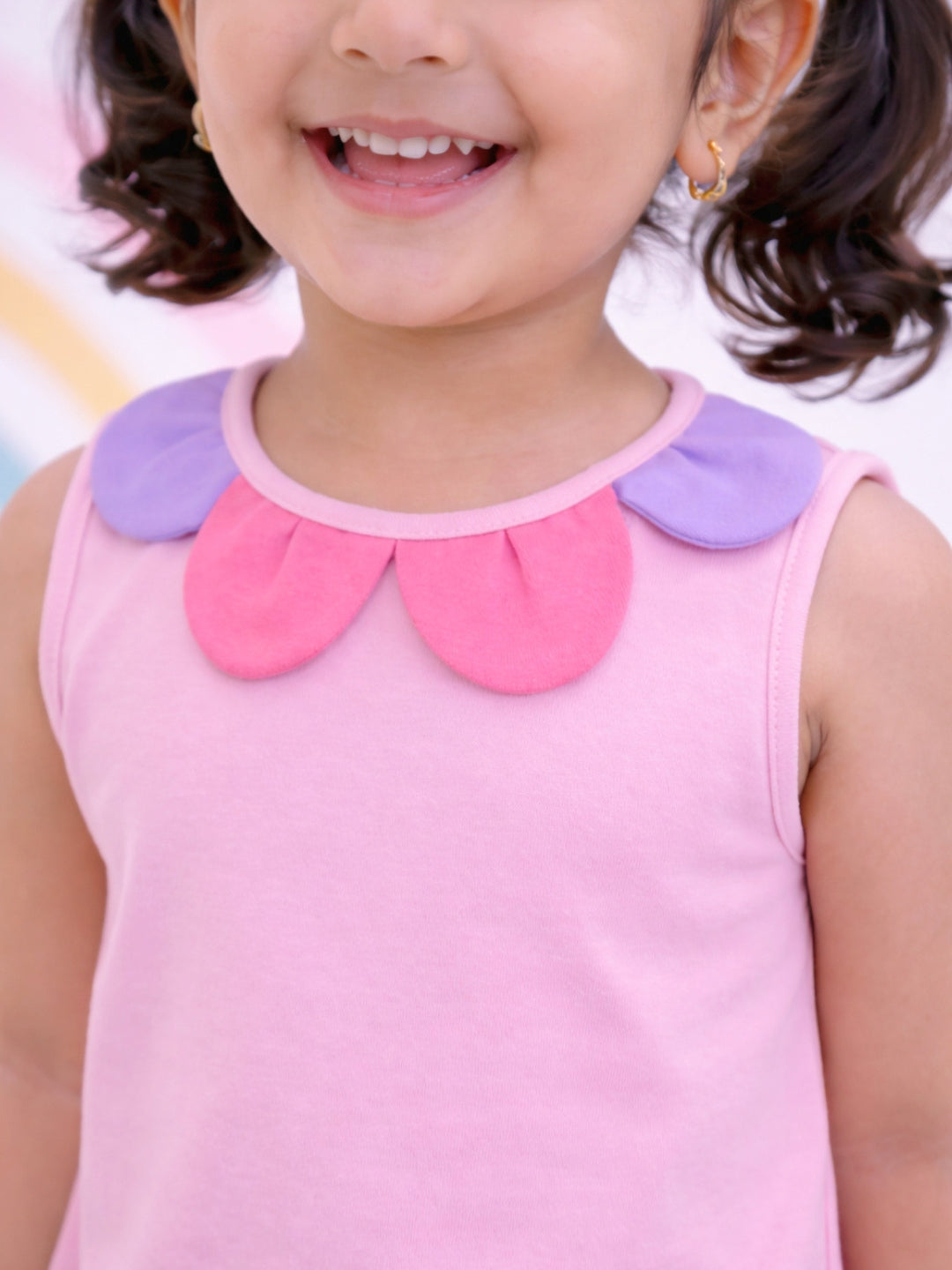 Flower Blossom Top - Baby Pink