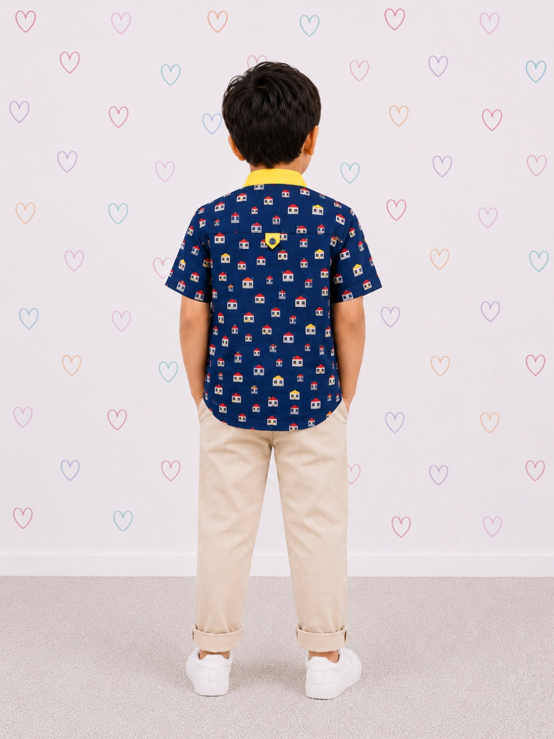 Henry Shirt - House Print