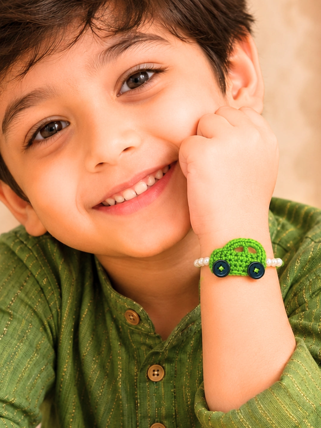 Car Rakhi - Green