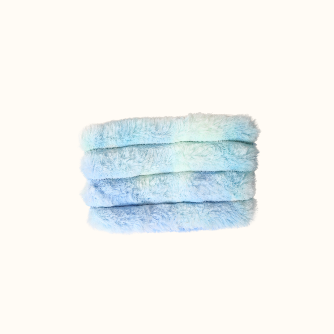 Super Soft Big Unicorn Pouch - Blue