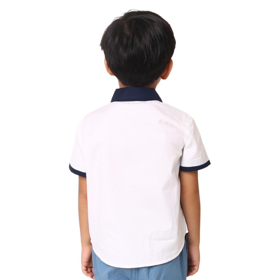 Piper Cotton Shirt - White