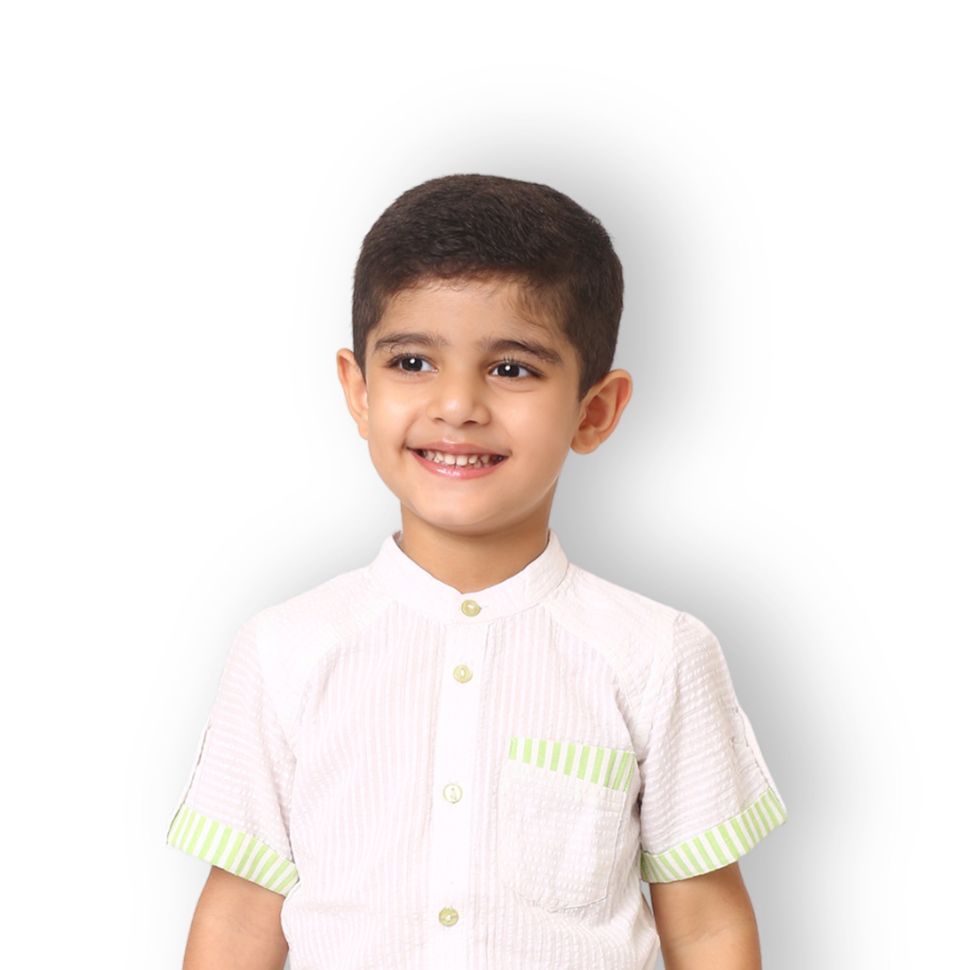 Alan Cotton Shirt - Green