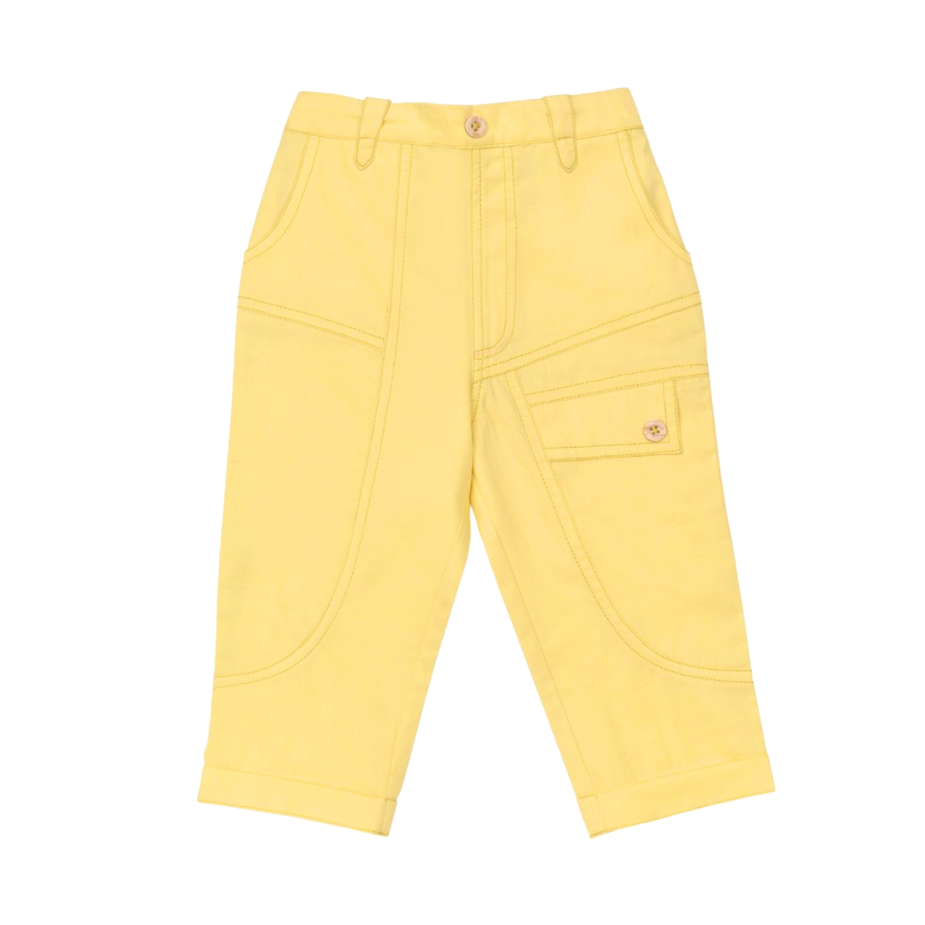 Neo Cotton Pant - Yellow