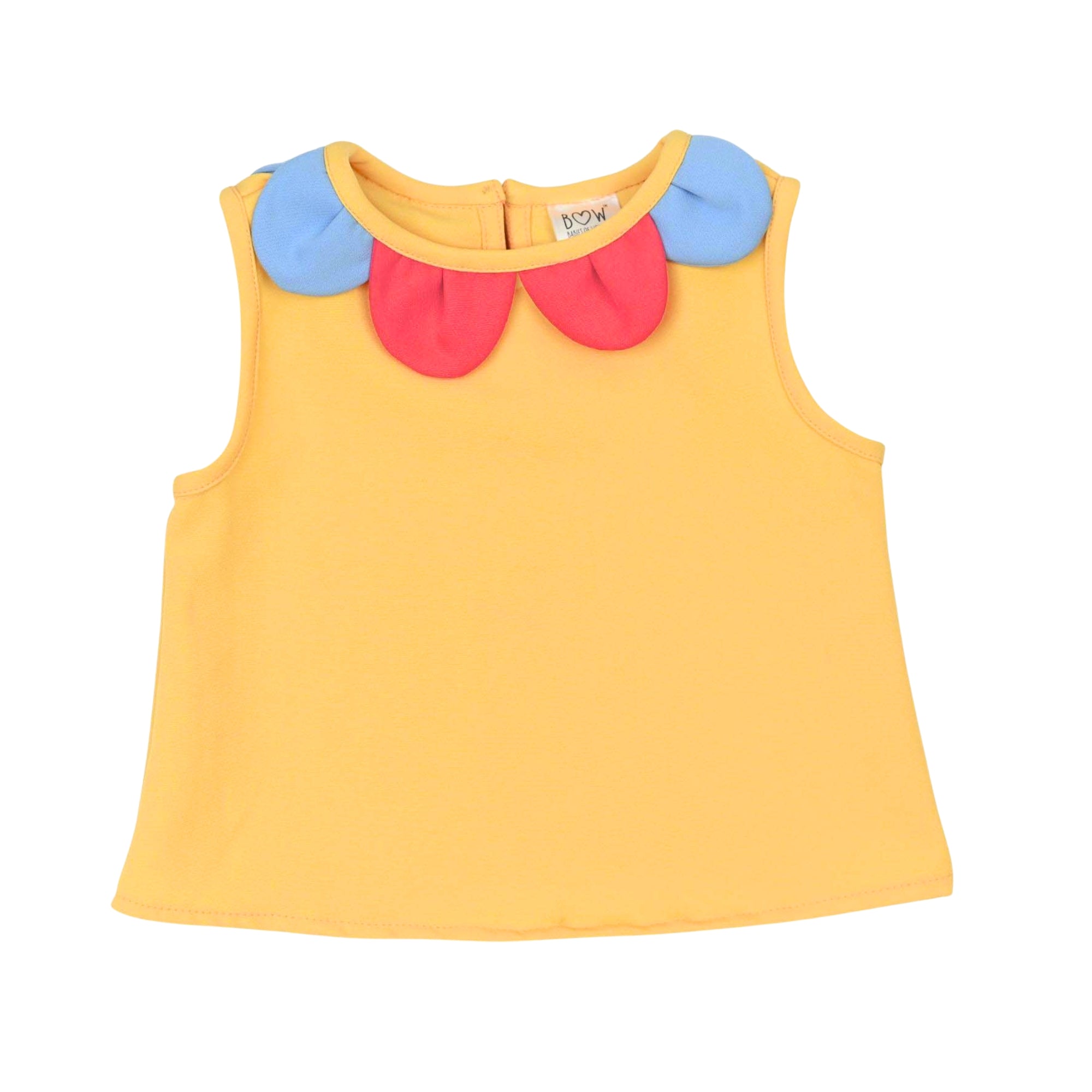 Flower Blossom Top - Yellow