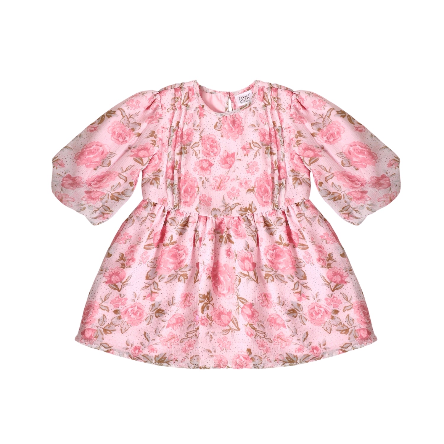 Festive Eloise Dress -Pink