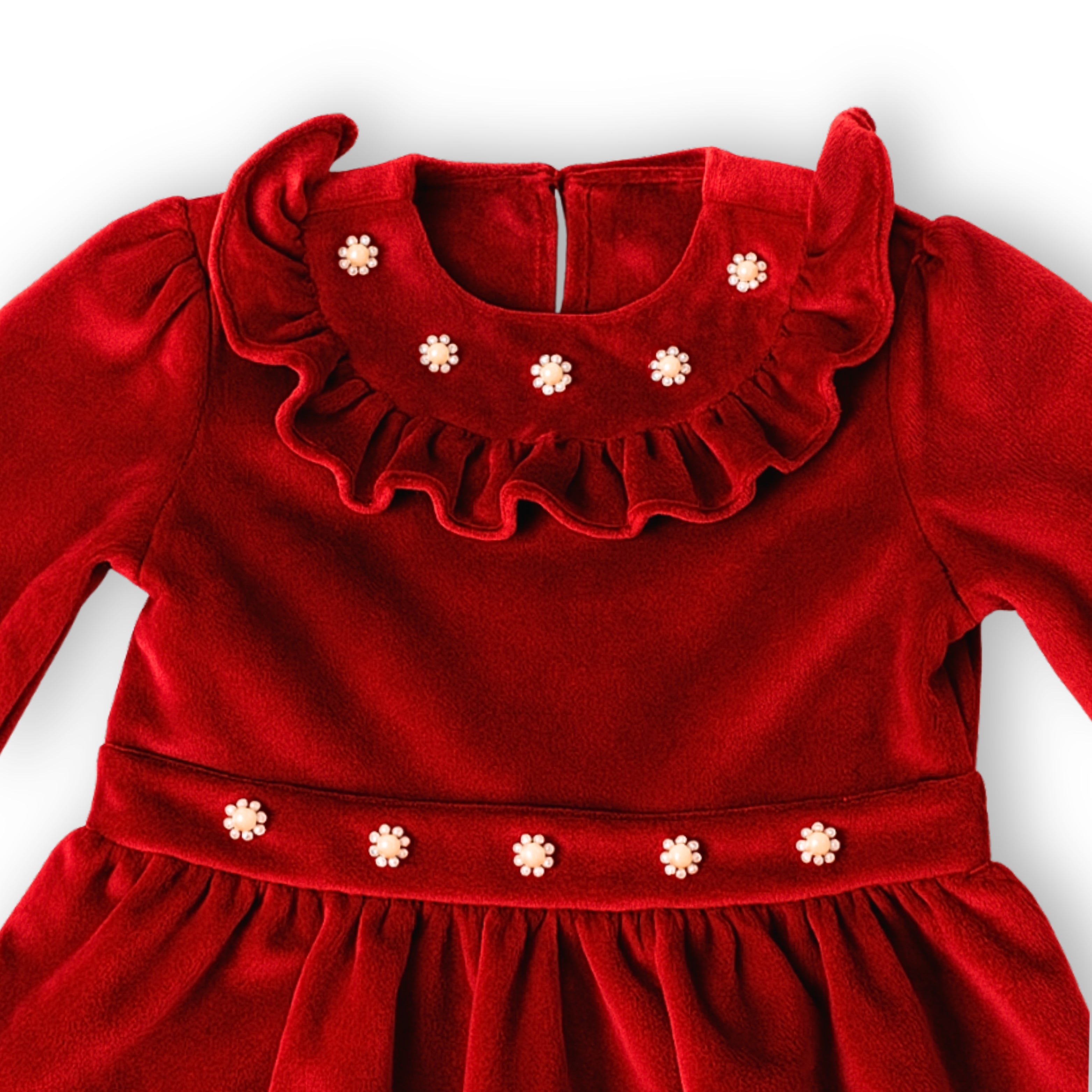 Cosy Dream Dress - Red