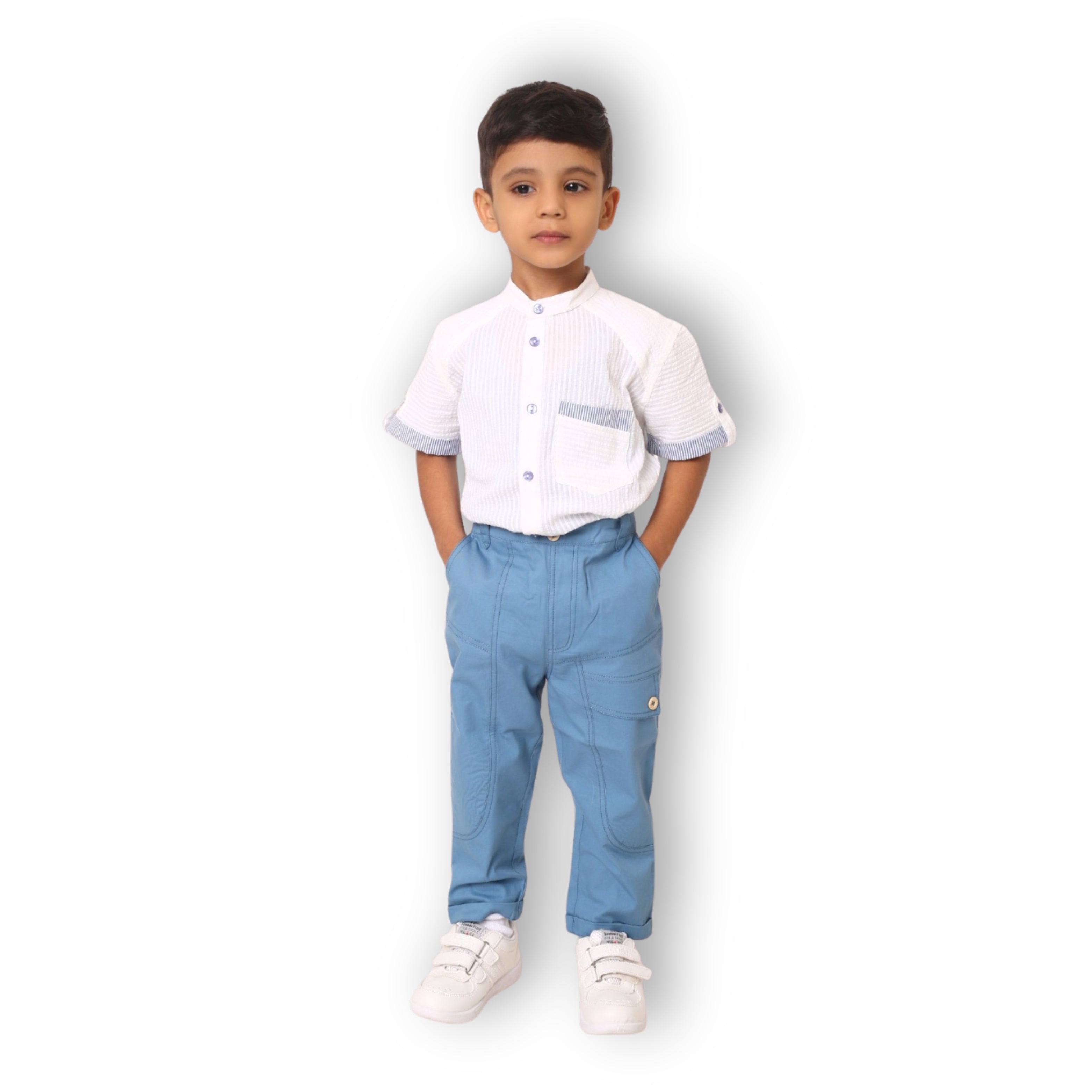 Neo Cotton Pant - Blue