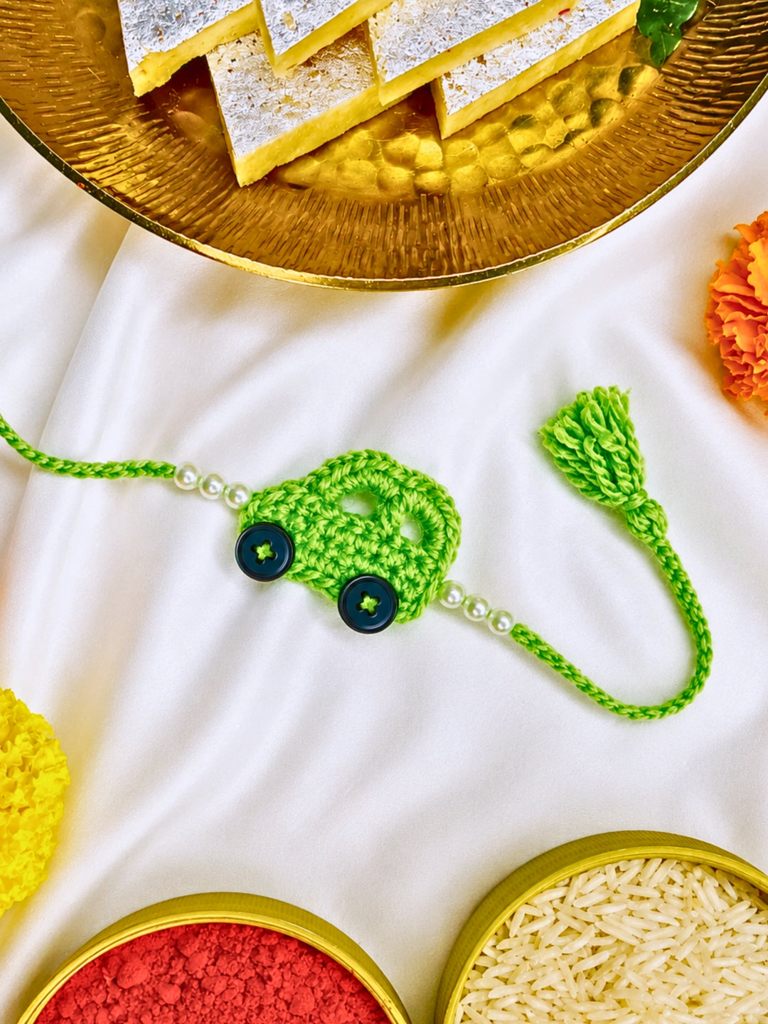 Car Rakhi - Green