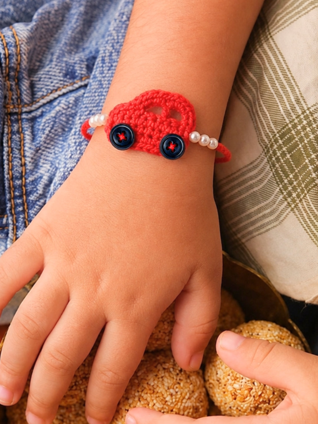 Car Rakhi - Red