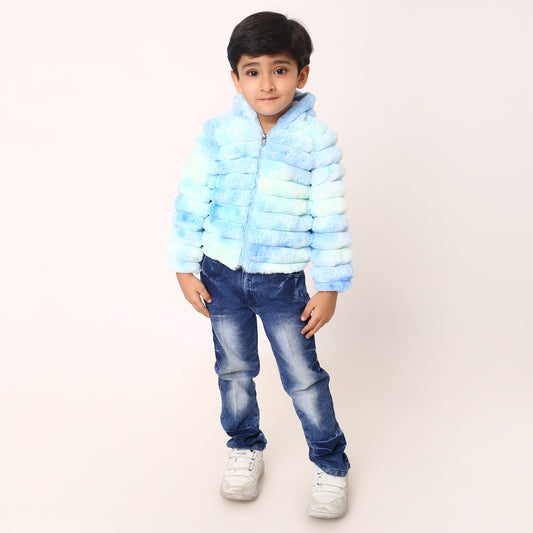 Unicorn Hoodie Jacket - Blue