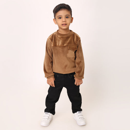 Soft Champ Sweatshirt - Brown