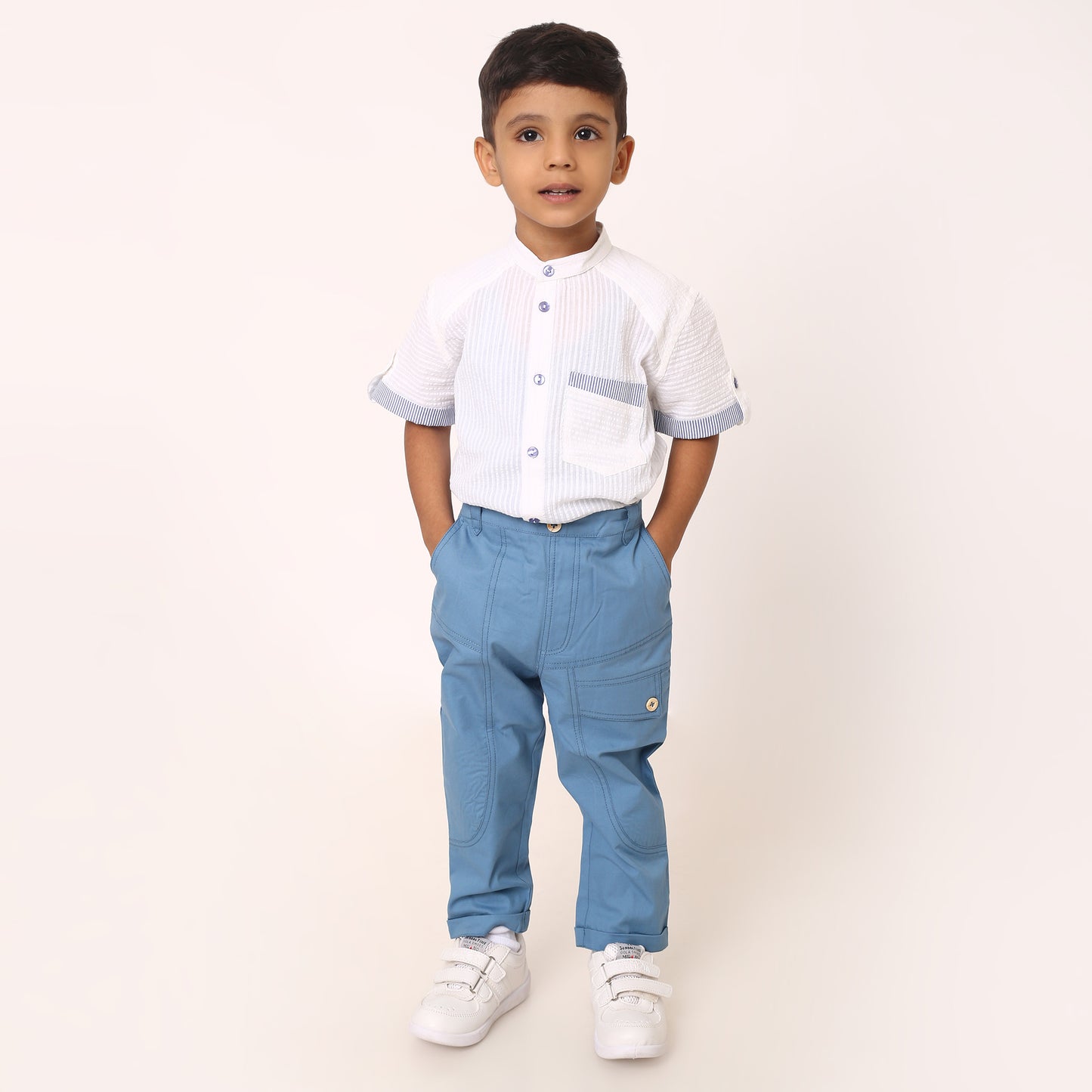 Blue Alan Shirt + Blue Neo Pant