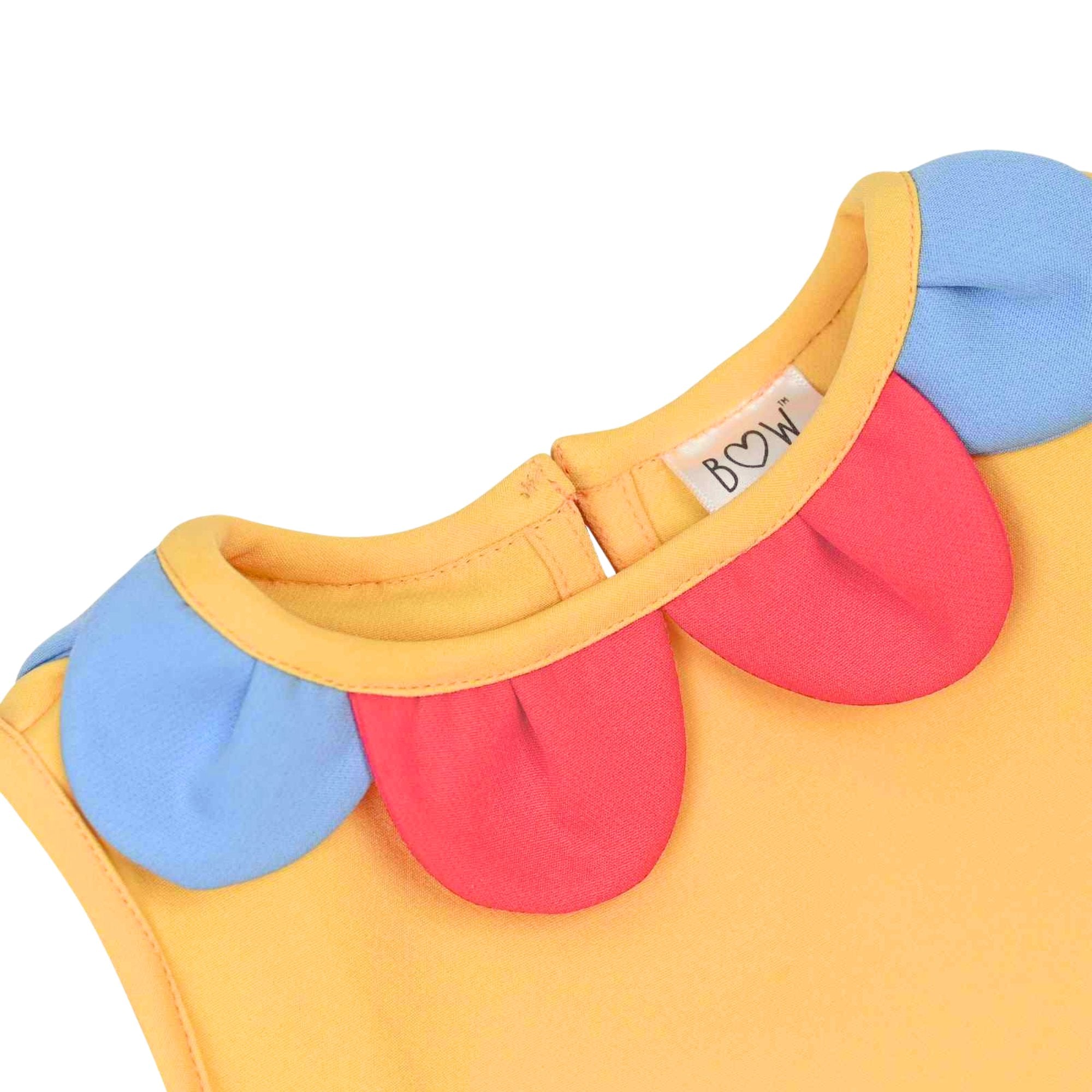 Flower Blossom Top - Yellow