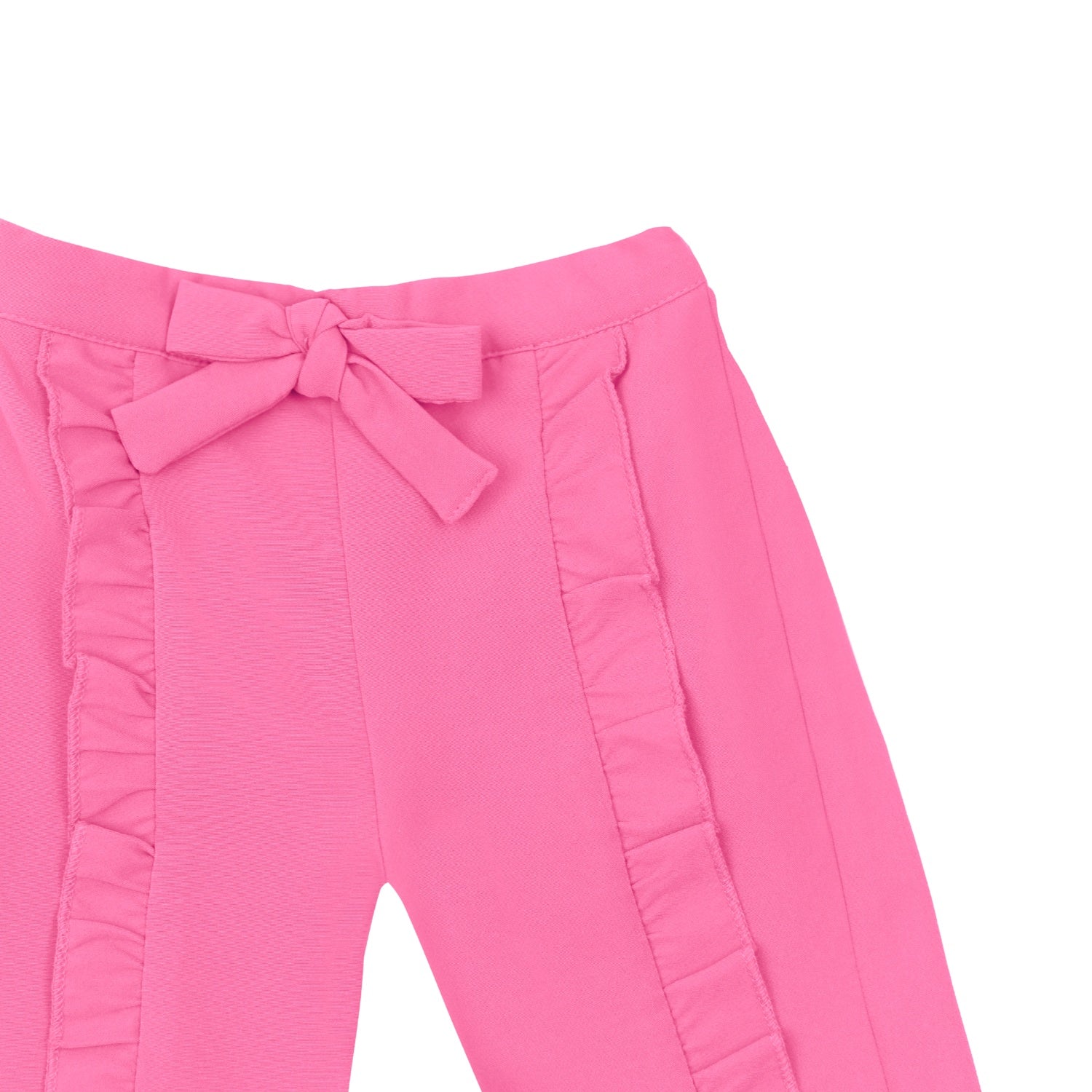 Ella Frills Pants - Barbie Pink
