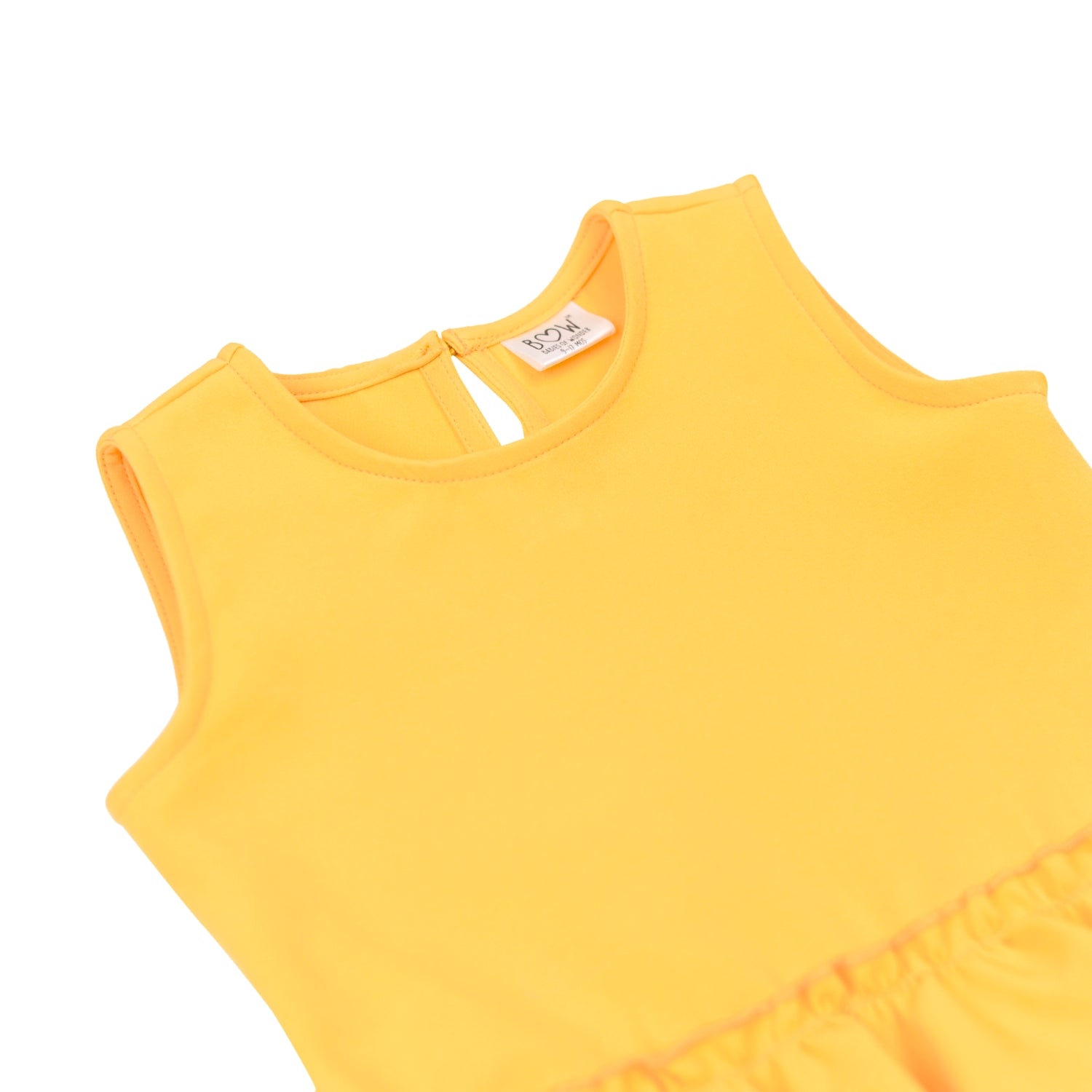 Ruffles Pixie Dress - Yellow