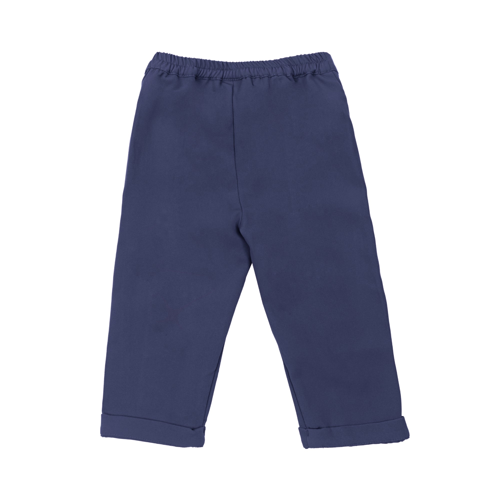 Ella Frill Pants - Navy
