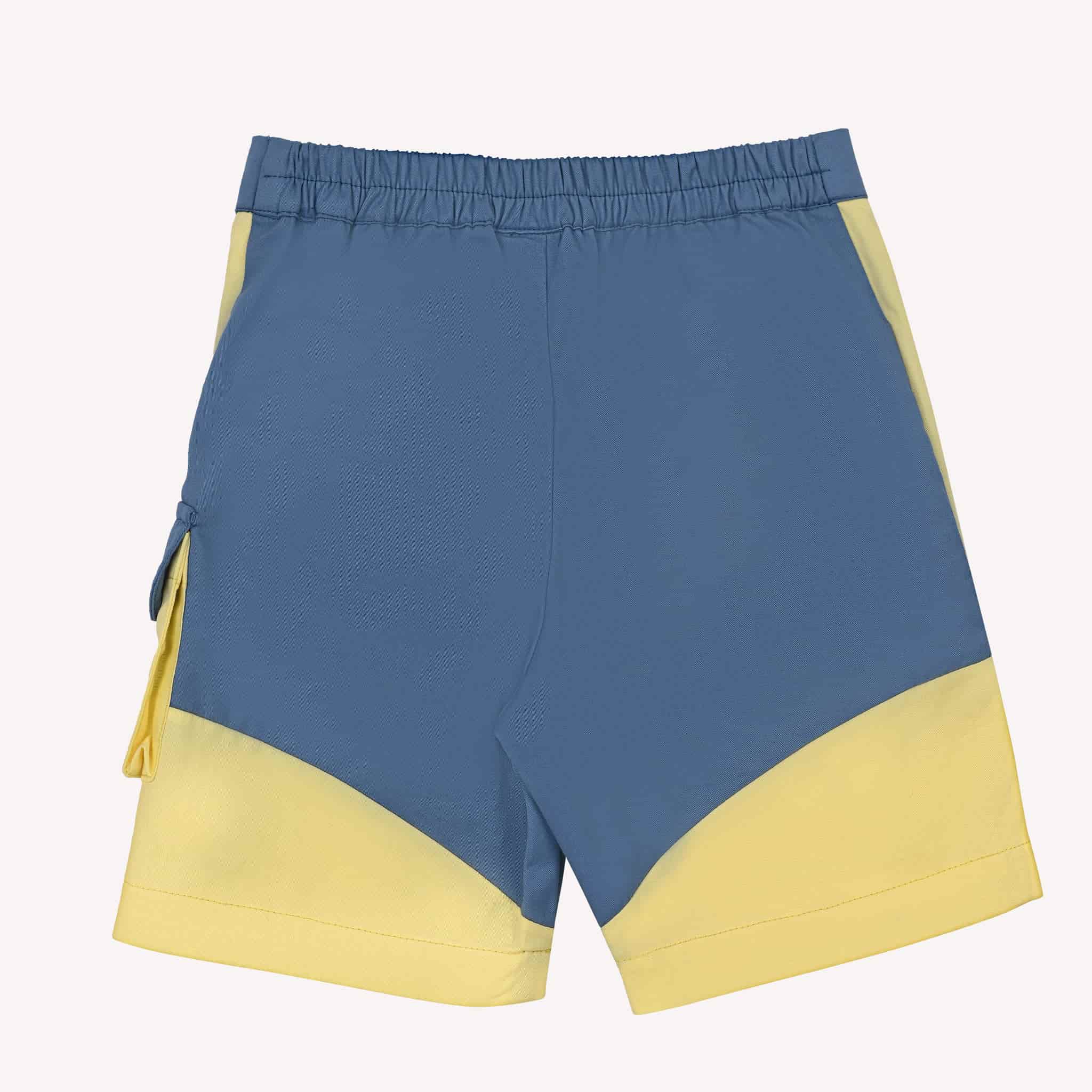 Blue Tucker Top + Blue Chase Shorts