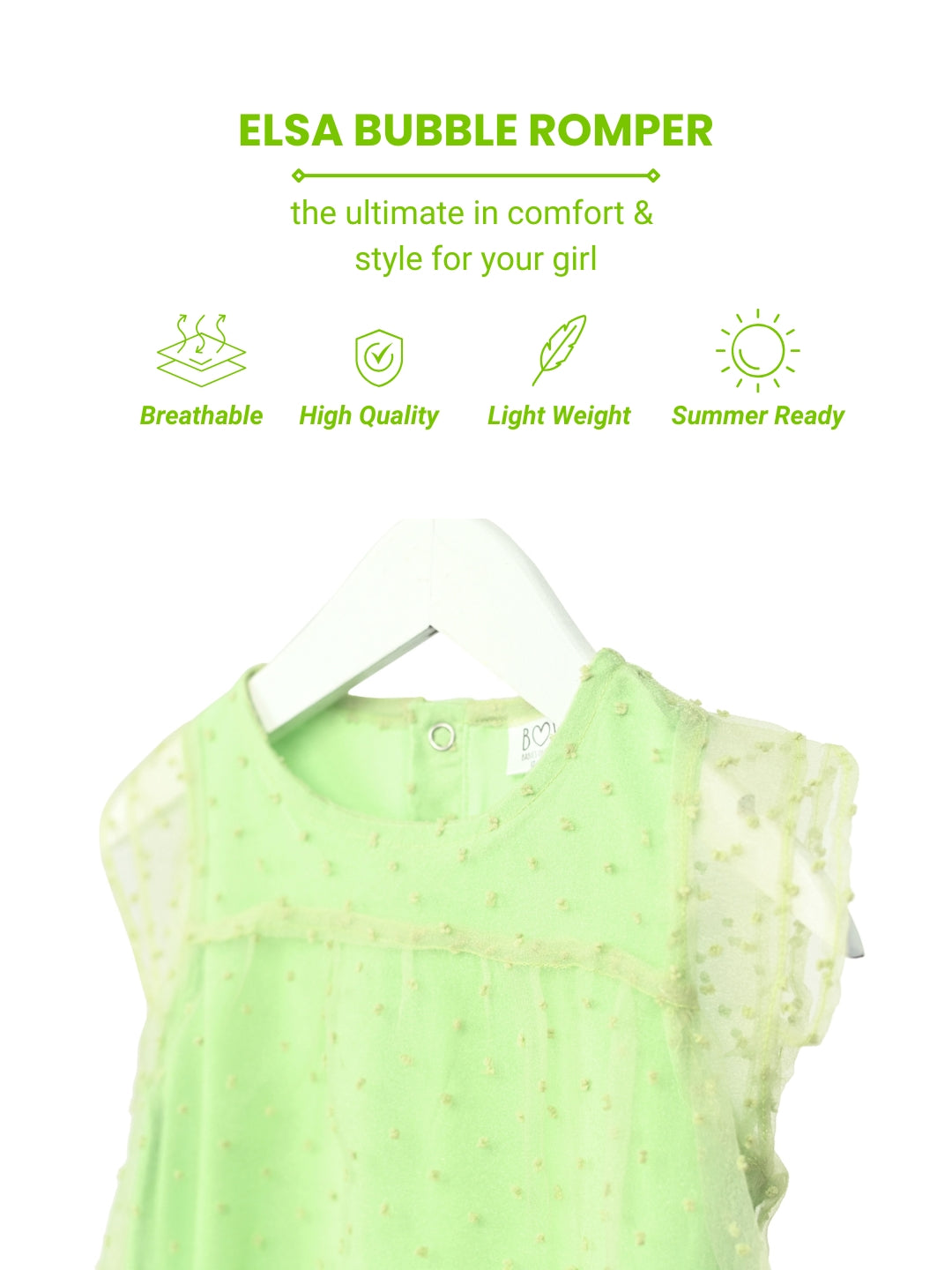 Festive Elsa Bubble - Green