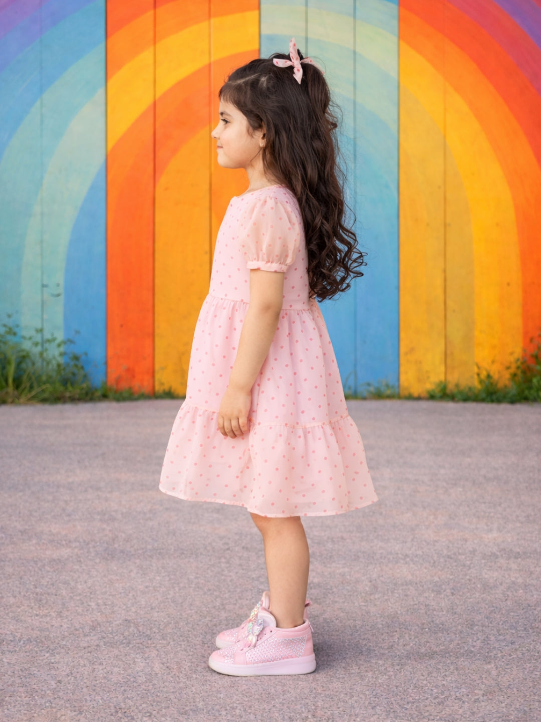 Super Soft Bella Dress - Polka