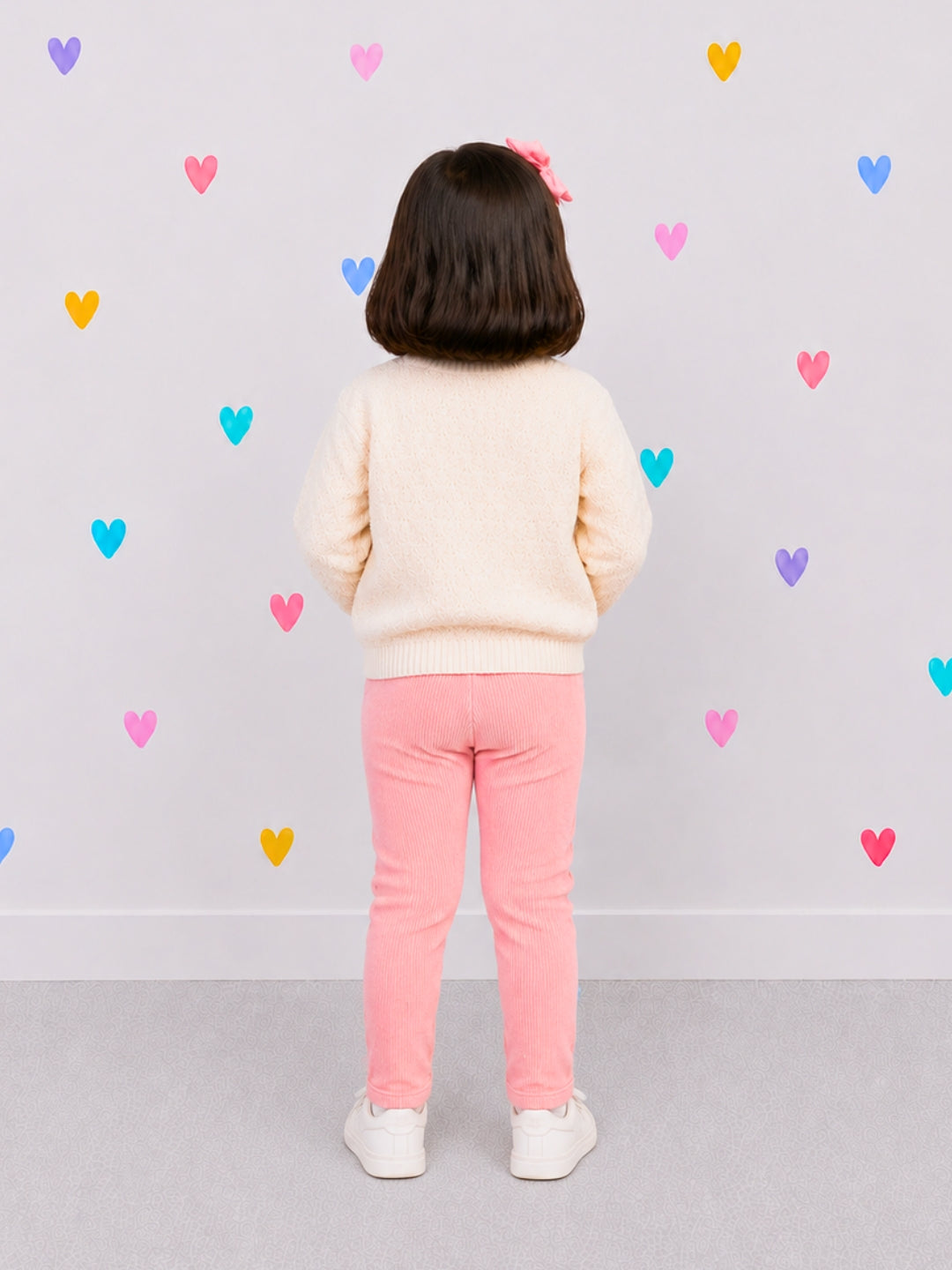 Super Soft Corduroy Legging - Rose Pink