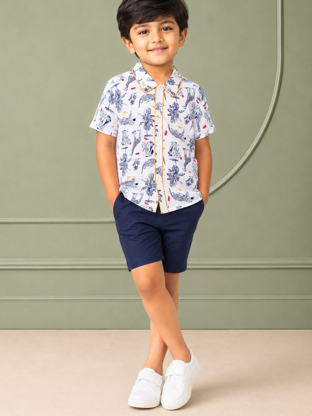 Super Soft Leo Shirt - Safari