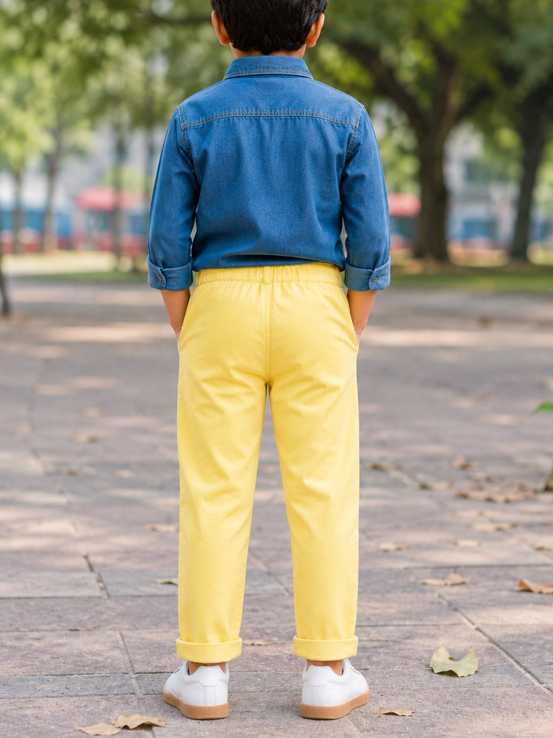 Neo Cotton Pant - Yellow