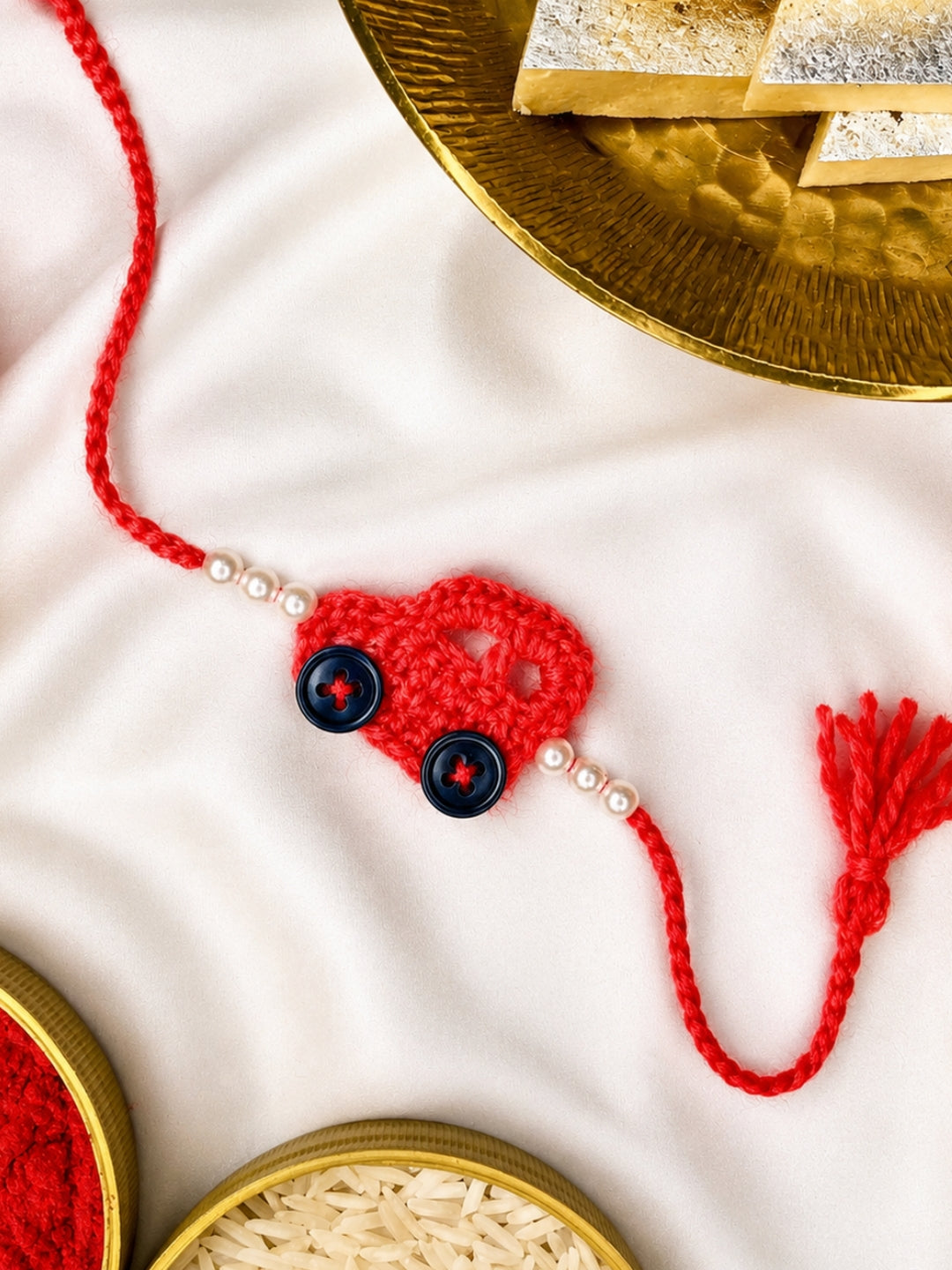 Car Rakhi - Red