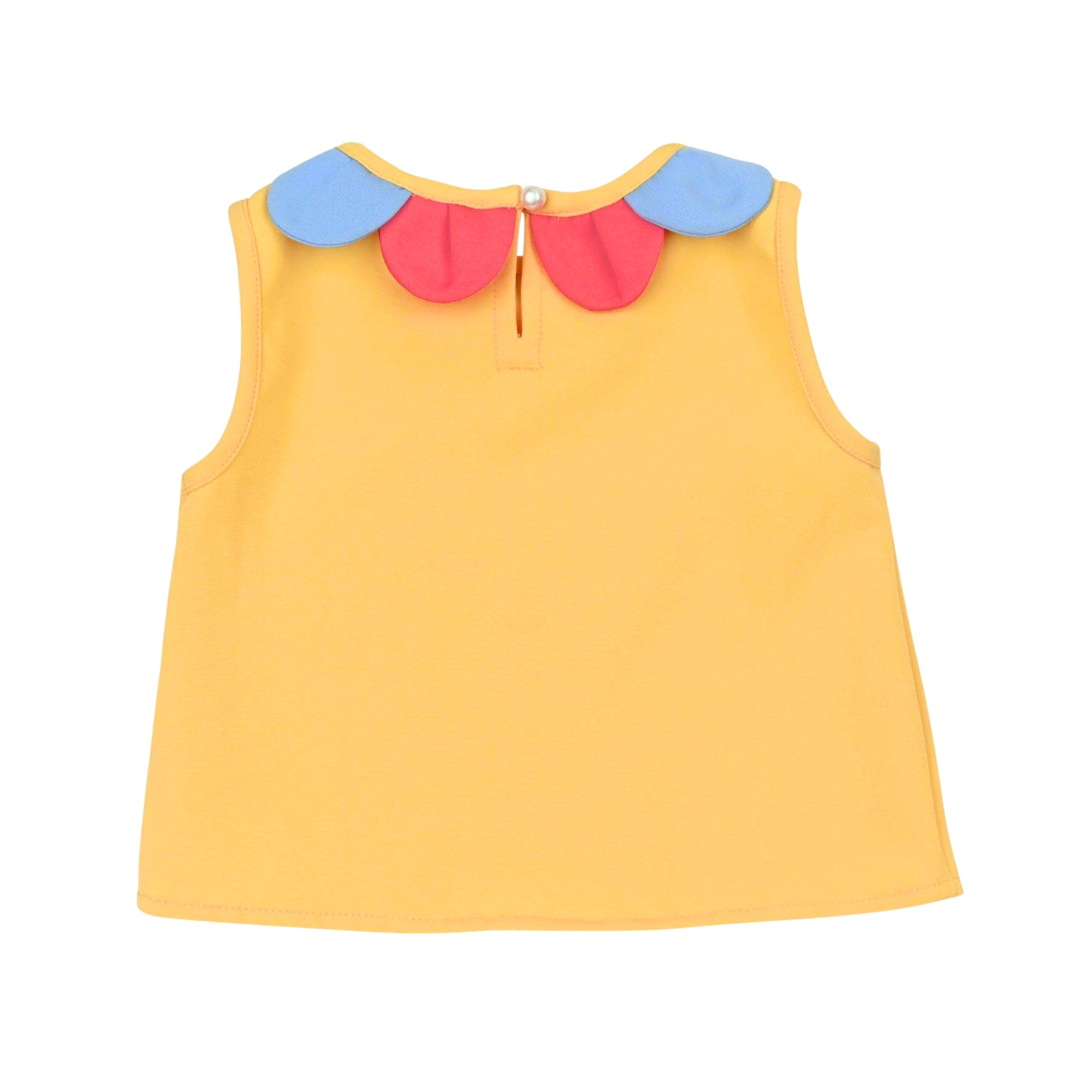 Flower Blossom Top - Yellow