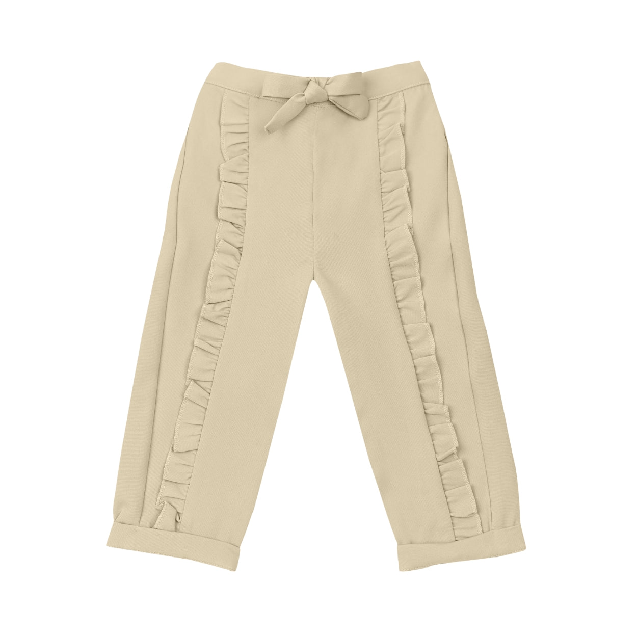 Ella Frills Pants - Beige