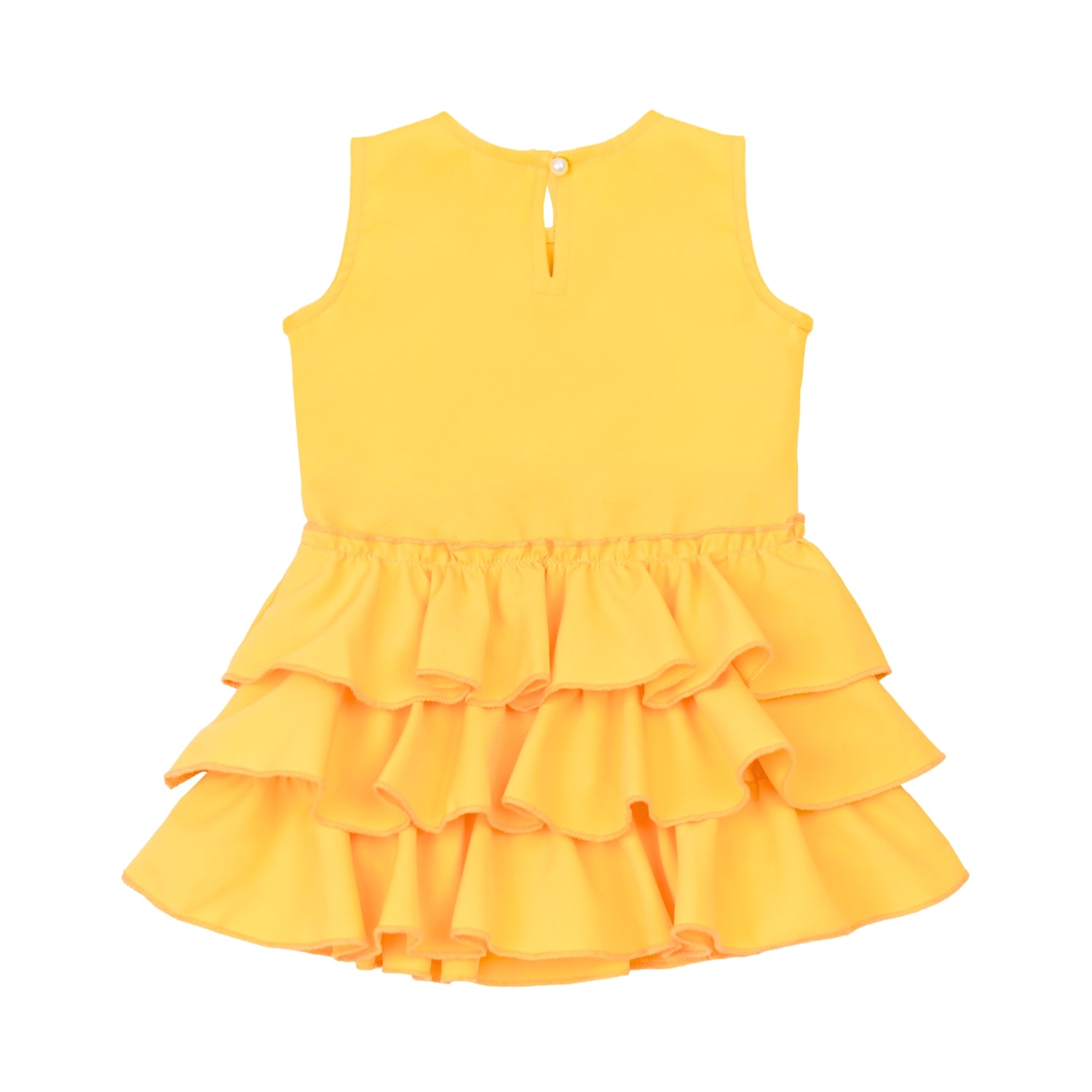 Ruffles Pixie Dress - Yellow