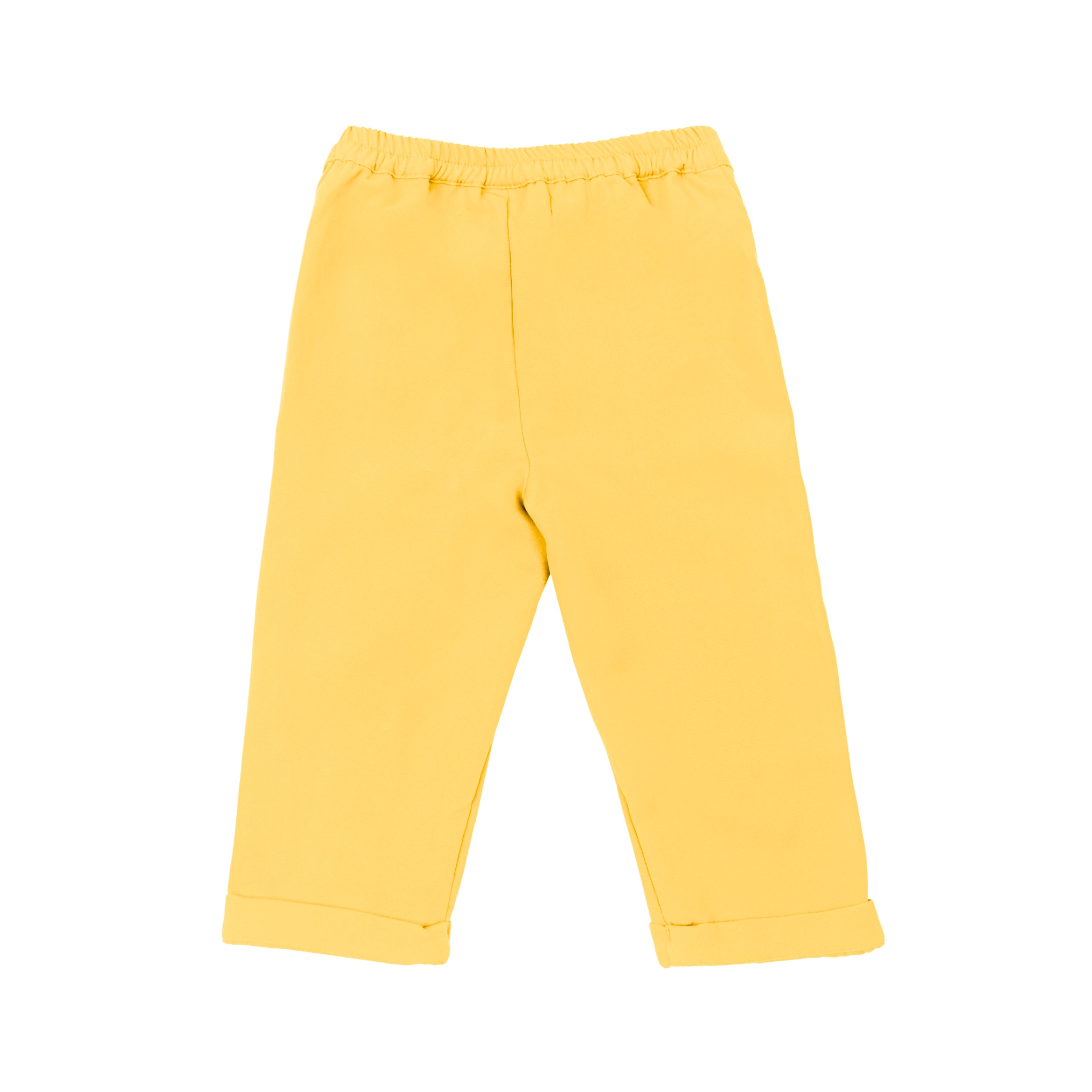 Ella Frill Pants - Yellow