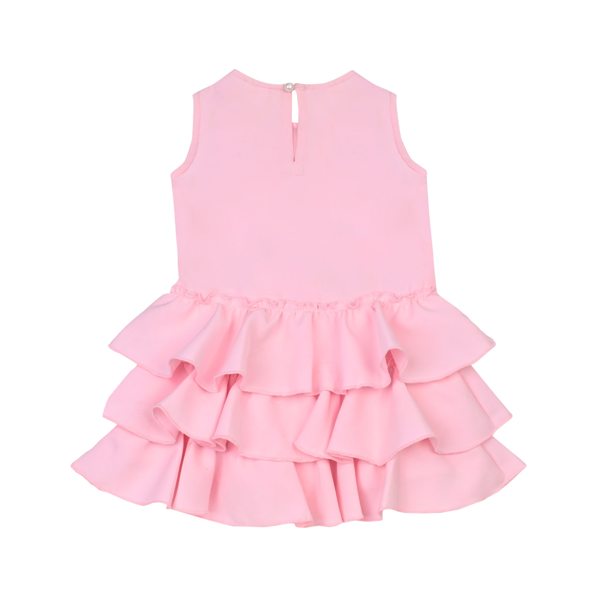 Ruffles Pixie Dress - Baby Pink