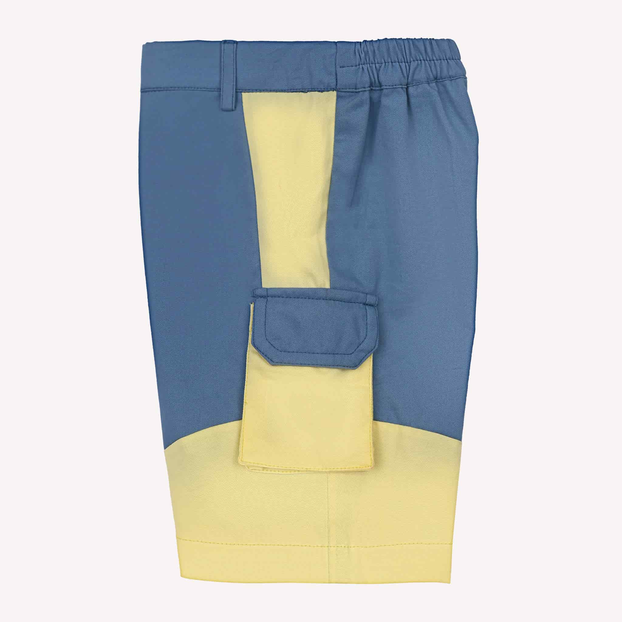Blue Tucker Top + Blue Chase Shorts