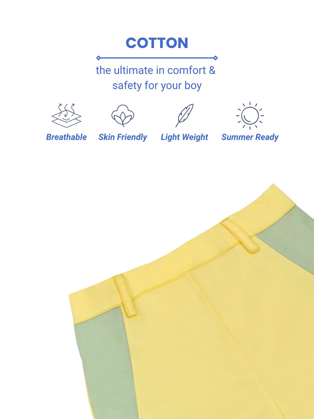 Cotton Chase Short - Yellow